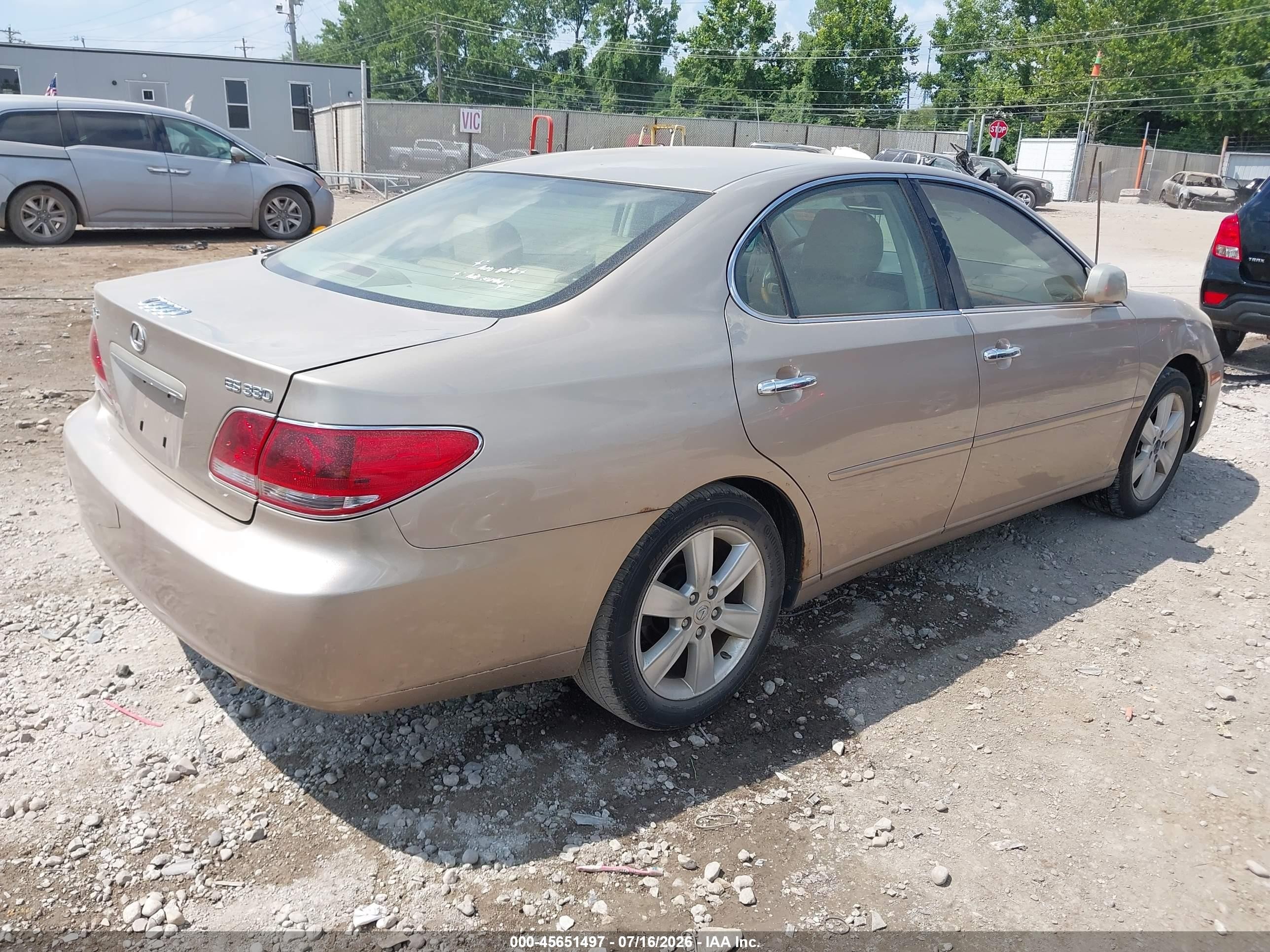 2006 Lexus Es 330   Tan vin: JTHBA30G365168536