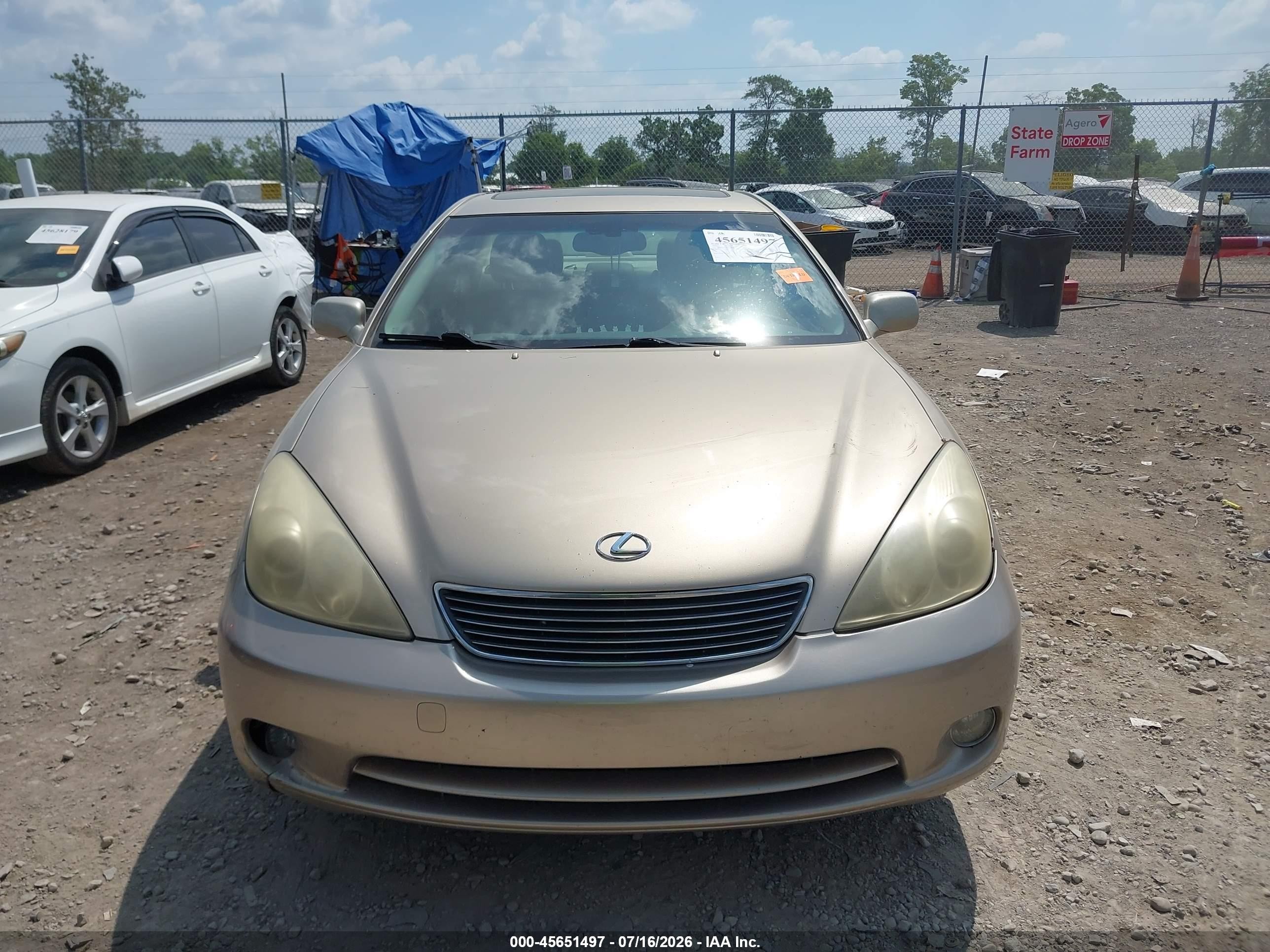 2006 Lexus Es 330   Tan vin: JTHBA30G365168536