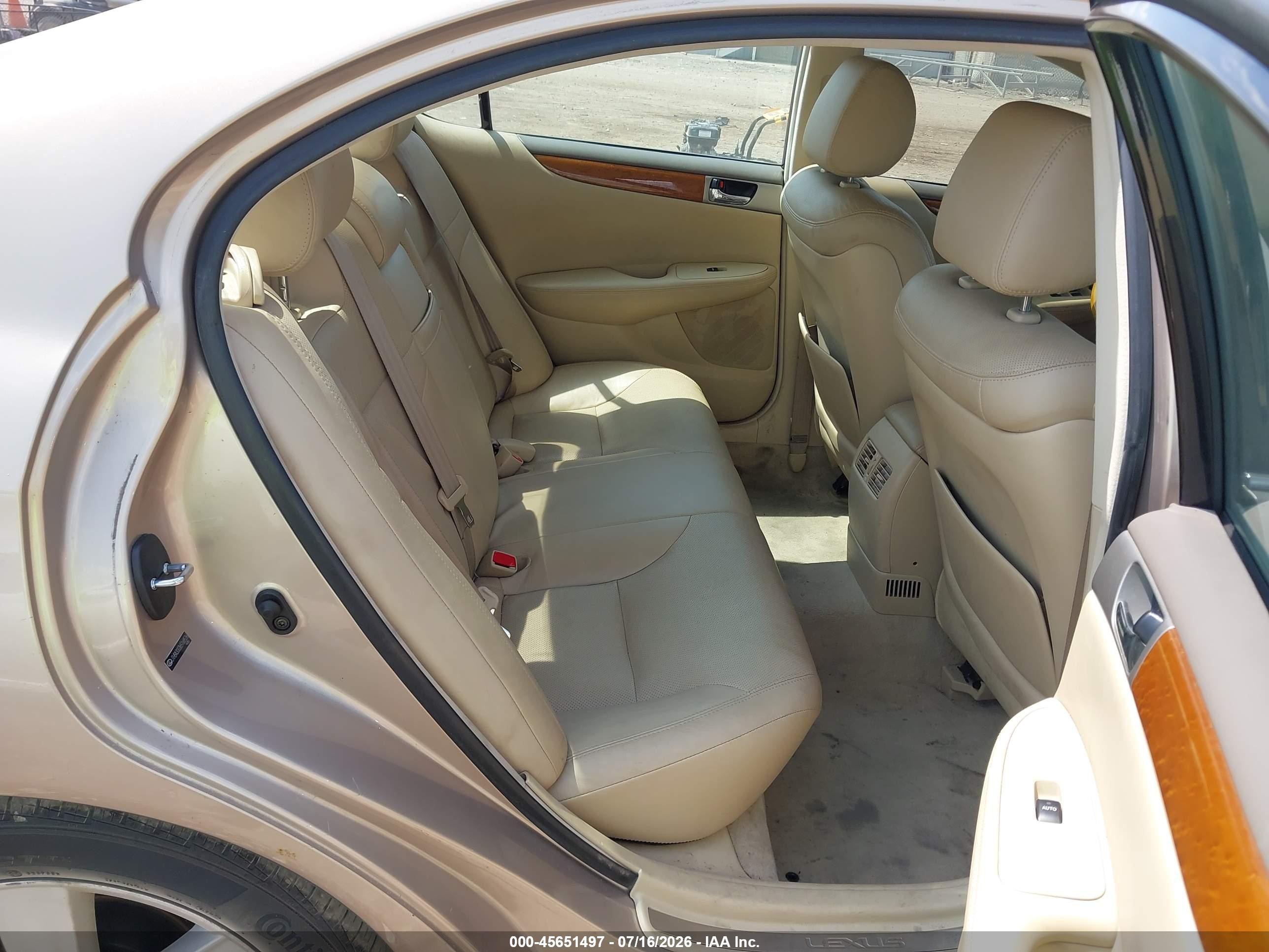 2006 Lexus Es 330   Tan vin: JTHBA30G365168536