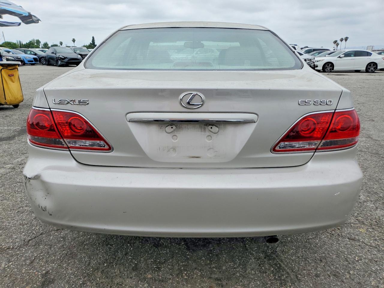 2006 Lexus Es 330 Silver vin: JTHBA30G365169587