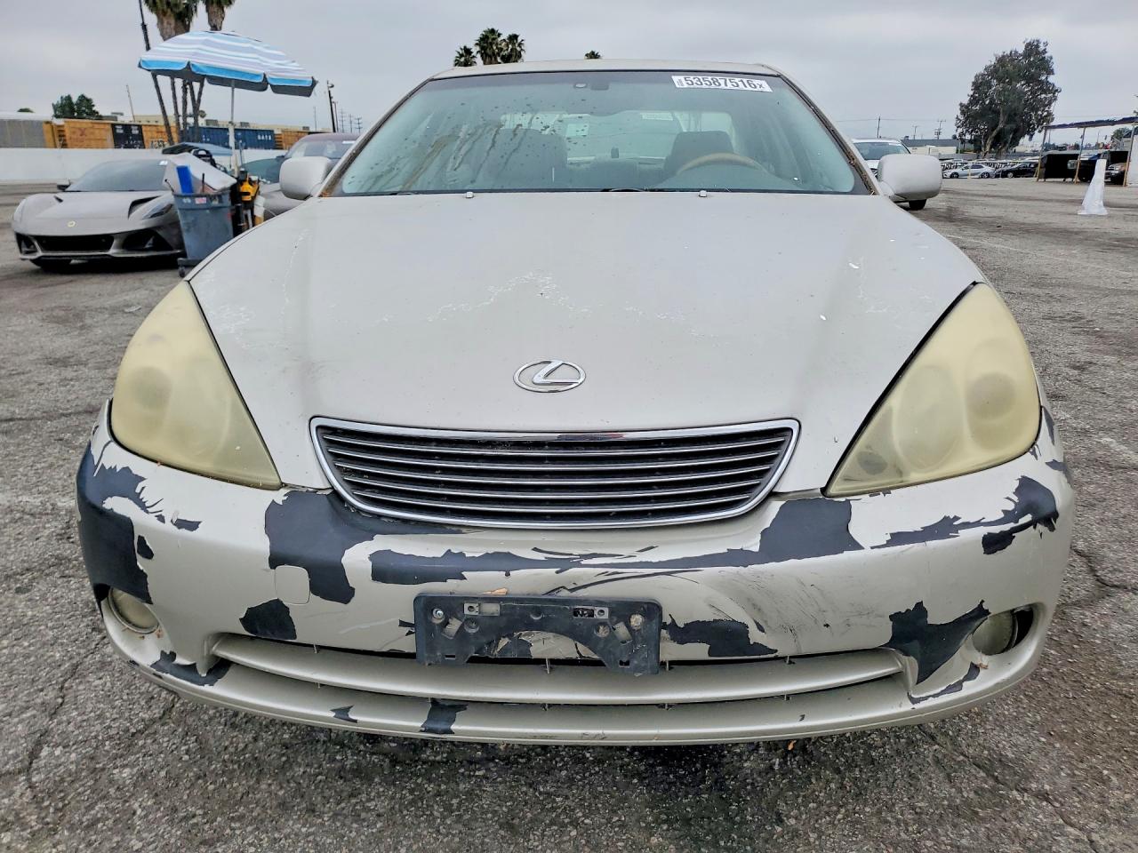 2006 Lexus Es 330 Silver vin: JTHBA30G365169587