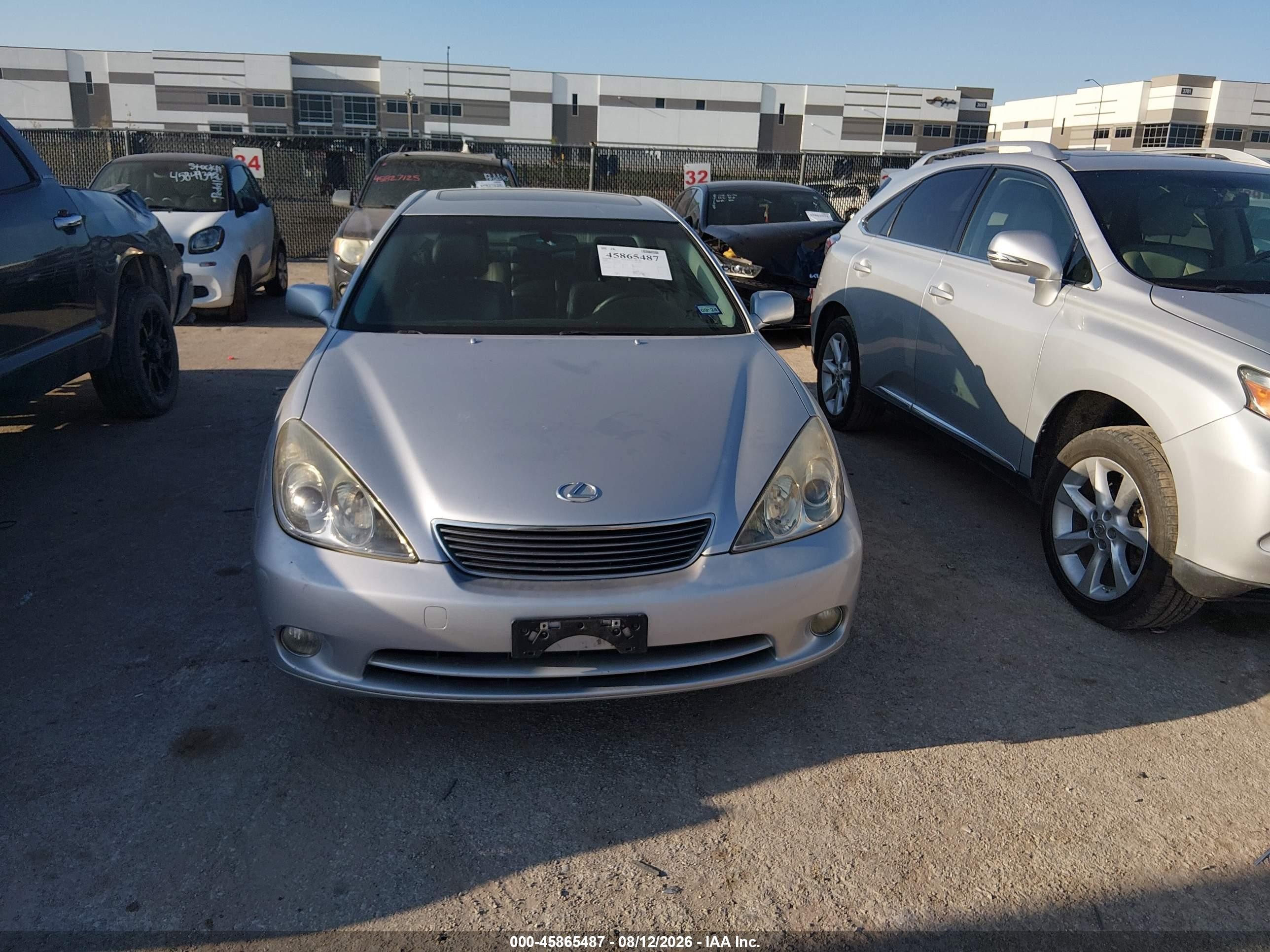 2006 Lexus Es 330 Серебряный vin: JTHBA30G365171372