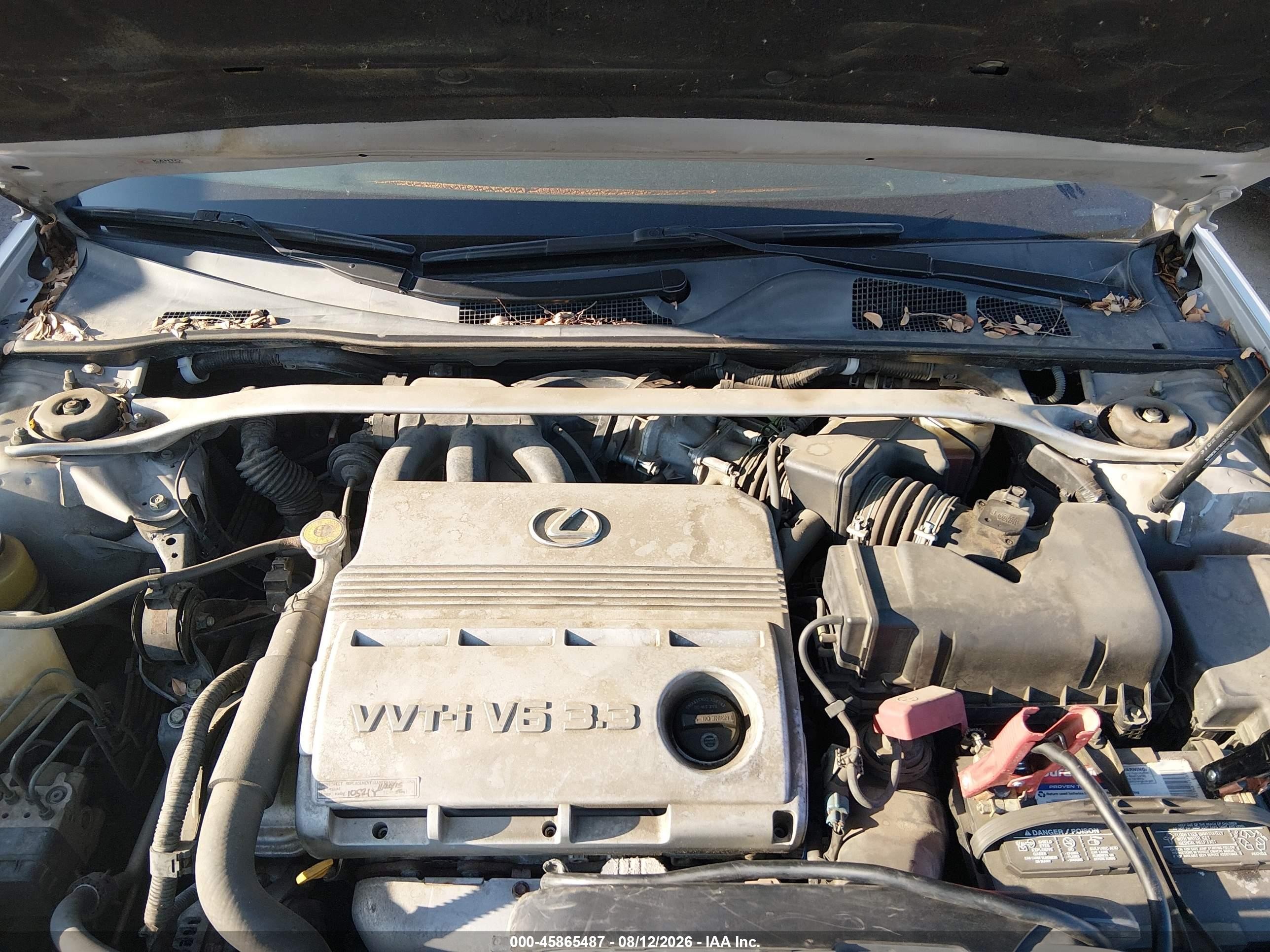 2006 Lexus Es 330 Серебряный vin: JTHBA30G365171372