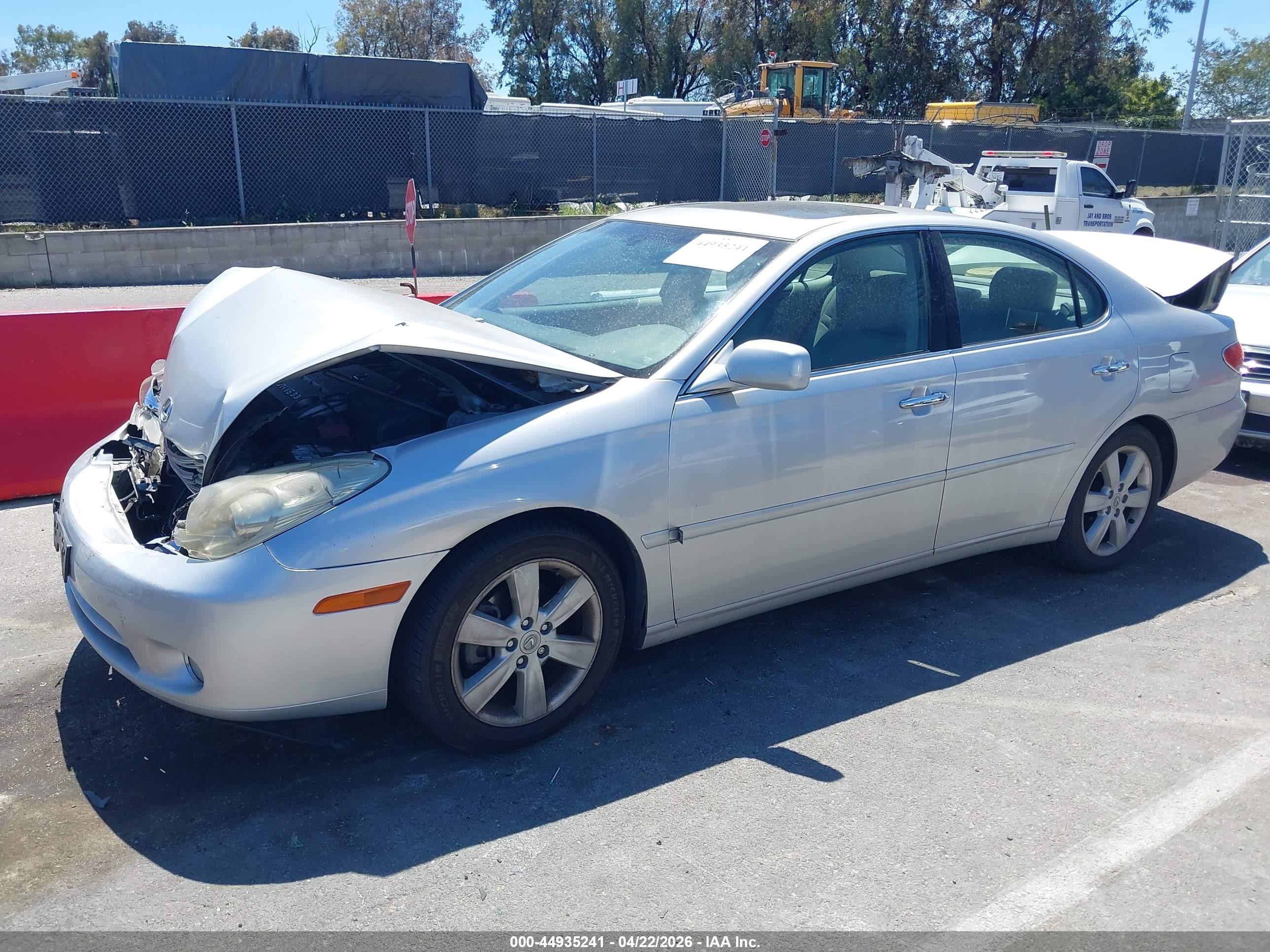 2006 Lexus Es 330   Silver vin: JTHBA30G365176006