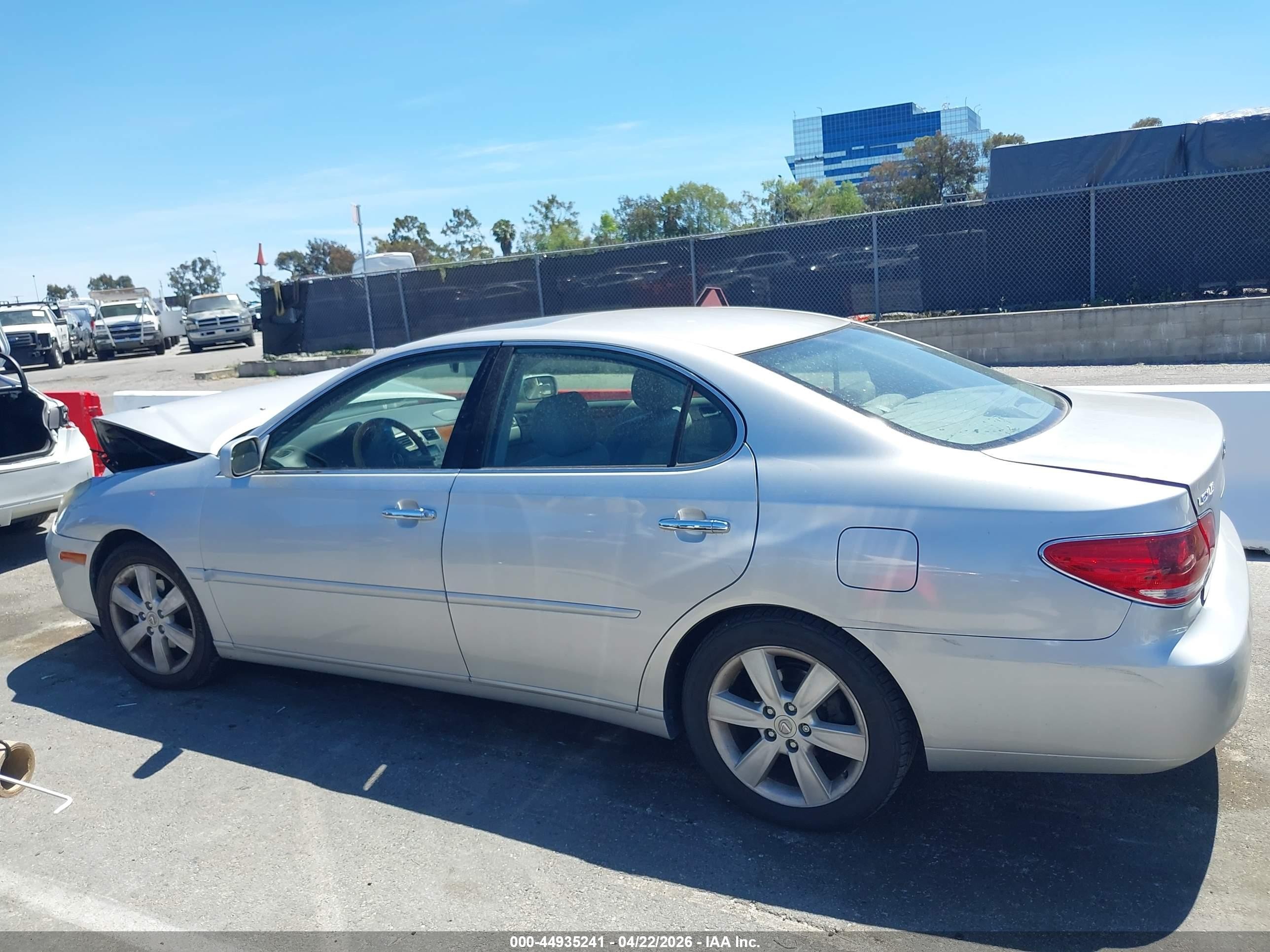 2006 Lexus Es 330   Silver vin: JTHBA30G365176006
