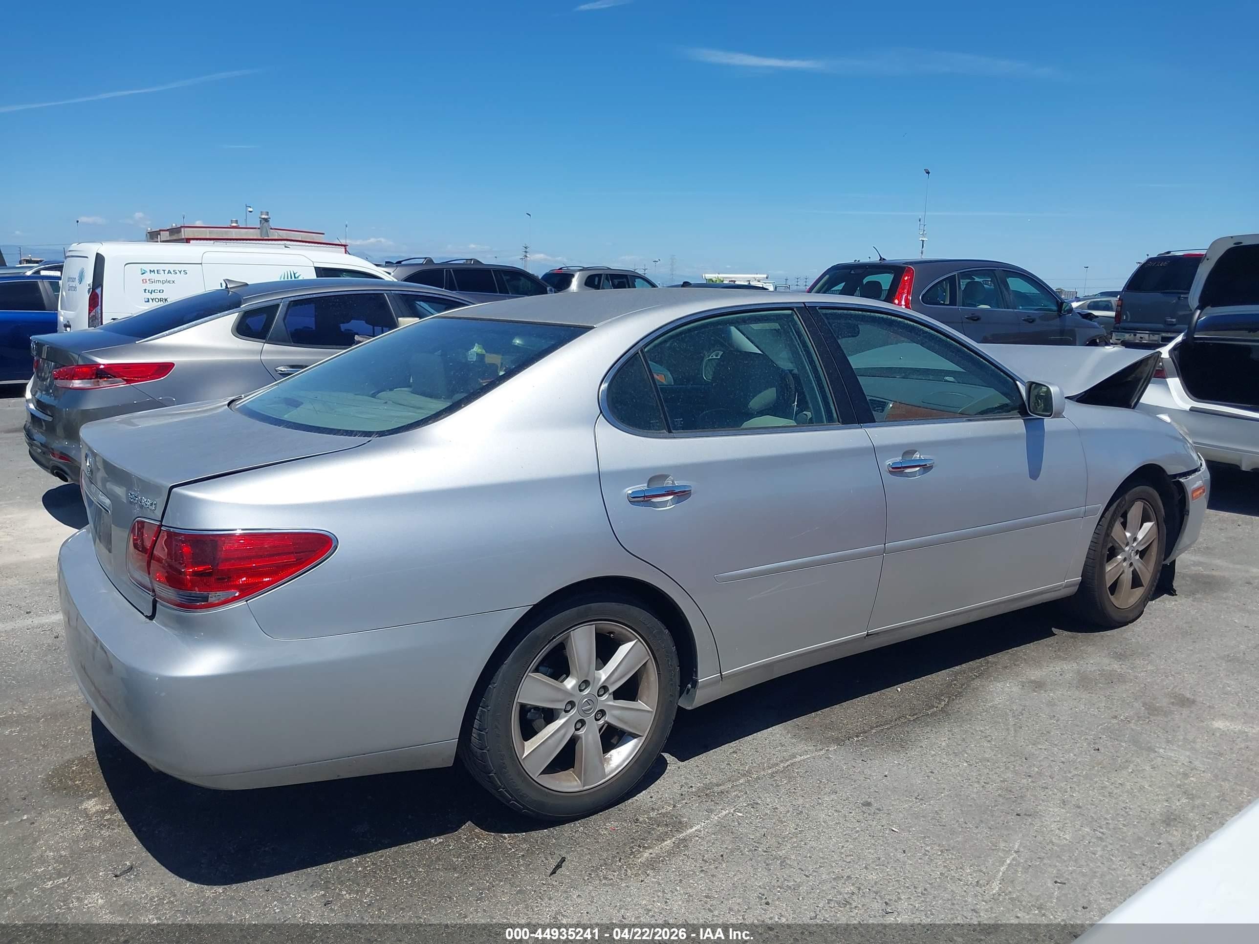 2006 Lexus Es 330   Silver vin: JTHBA30G365176006