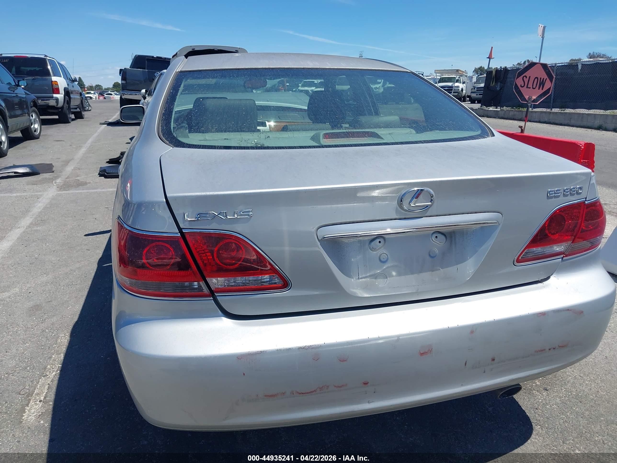 2006 Lexus Es 330   Silver vin: JTHBA30G365176006