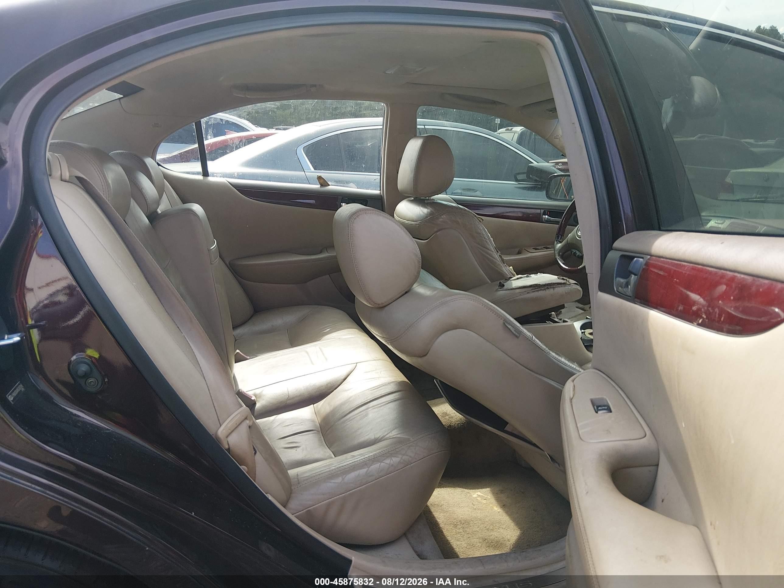 2004 Lexus Es 330   Burgundy vin: JTHBA30G445007268