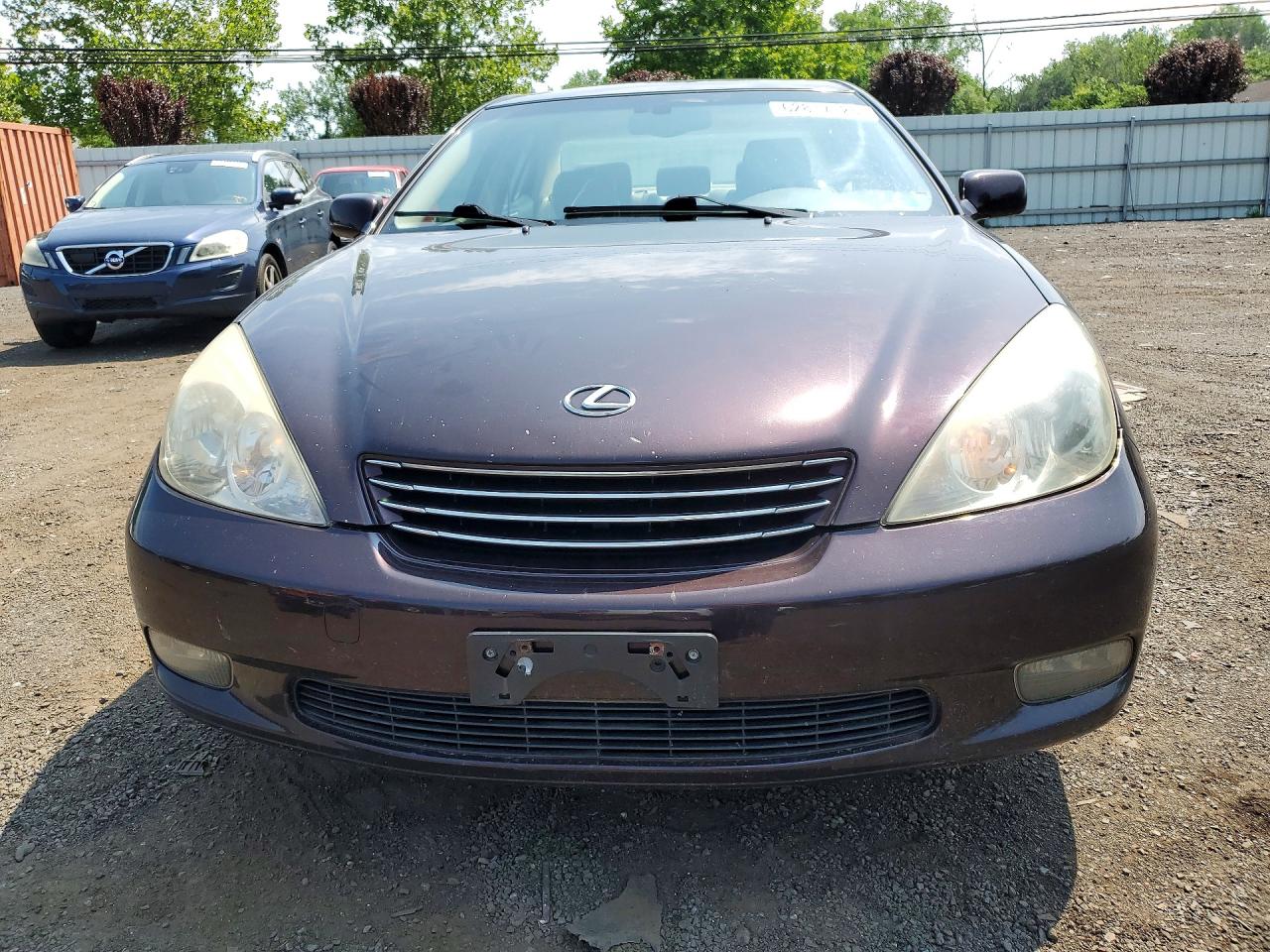 2004 Lexus Es 330 Maroon vin: JTHBA30G445035779