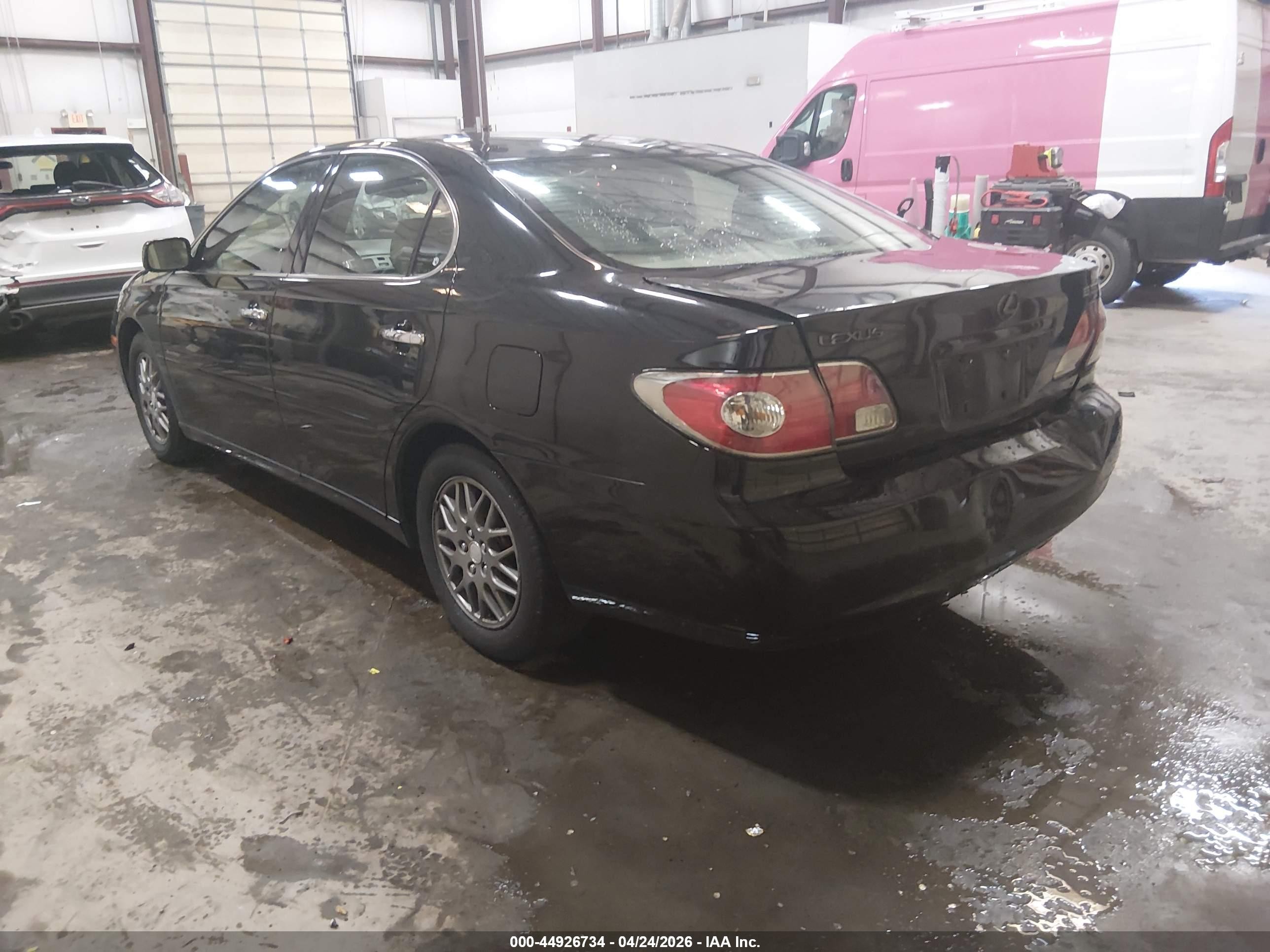 2004 Lexus Es 330 Black vin: JTHBA30G445041999