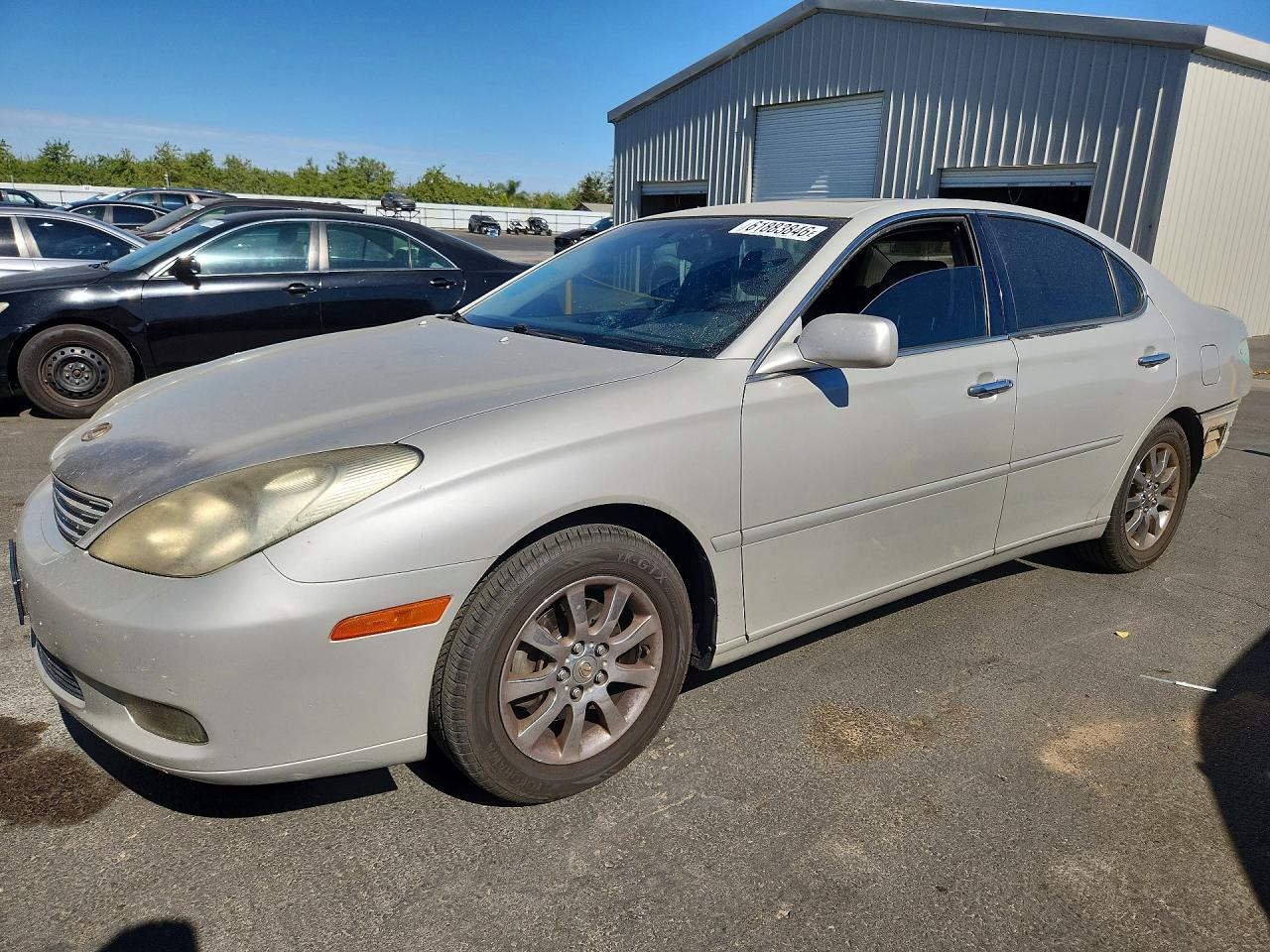 2004 Lexus Es 330 Silver vin: JTHBA30G445045177