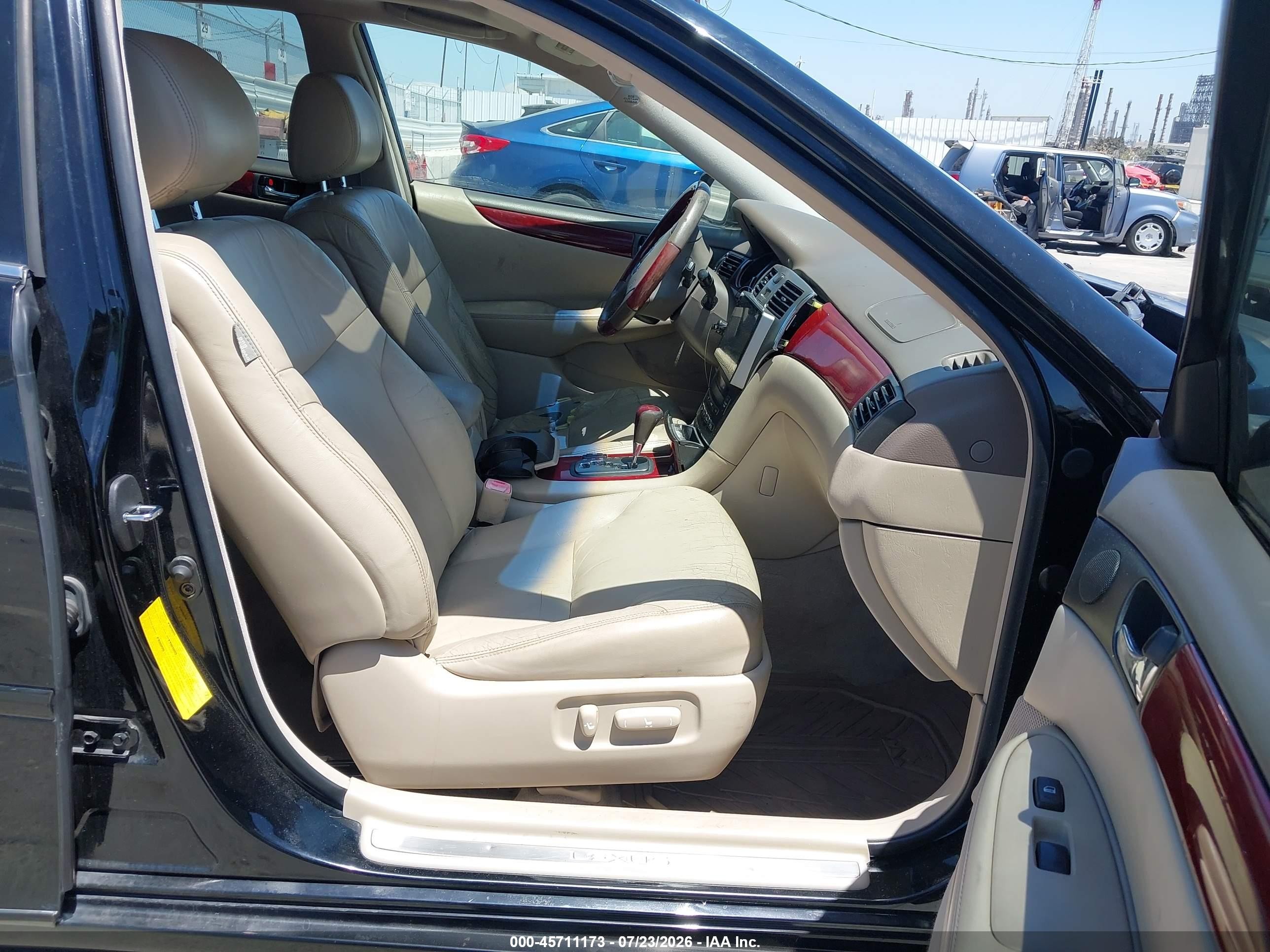 2004 Lexus Es 330 Black vin: JTHBA30G445048676