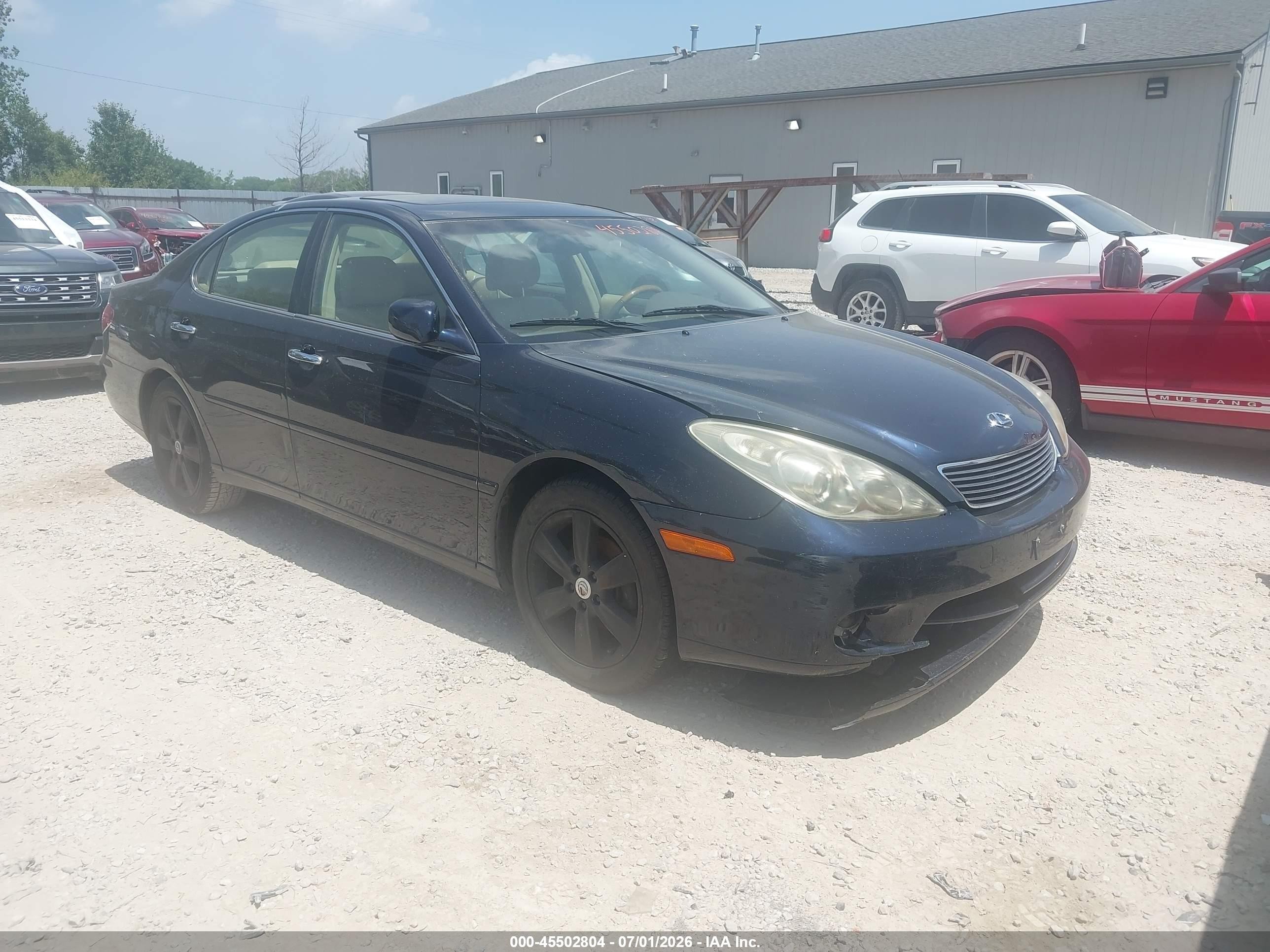 2005 Lexus Es 330   Blue vin: JTHBA30G455065379