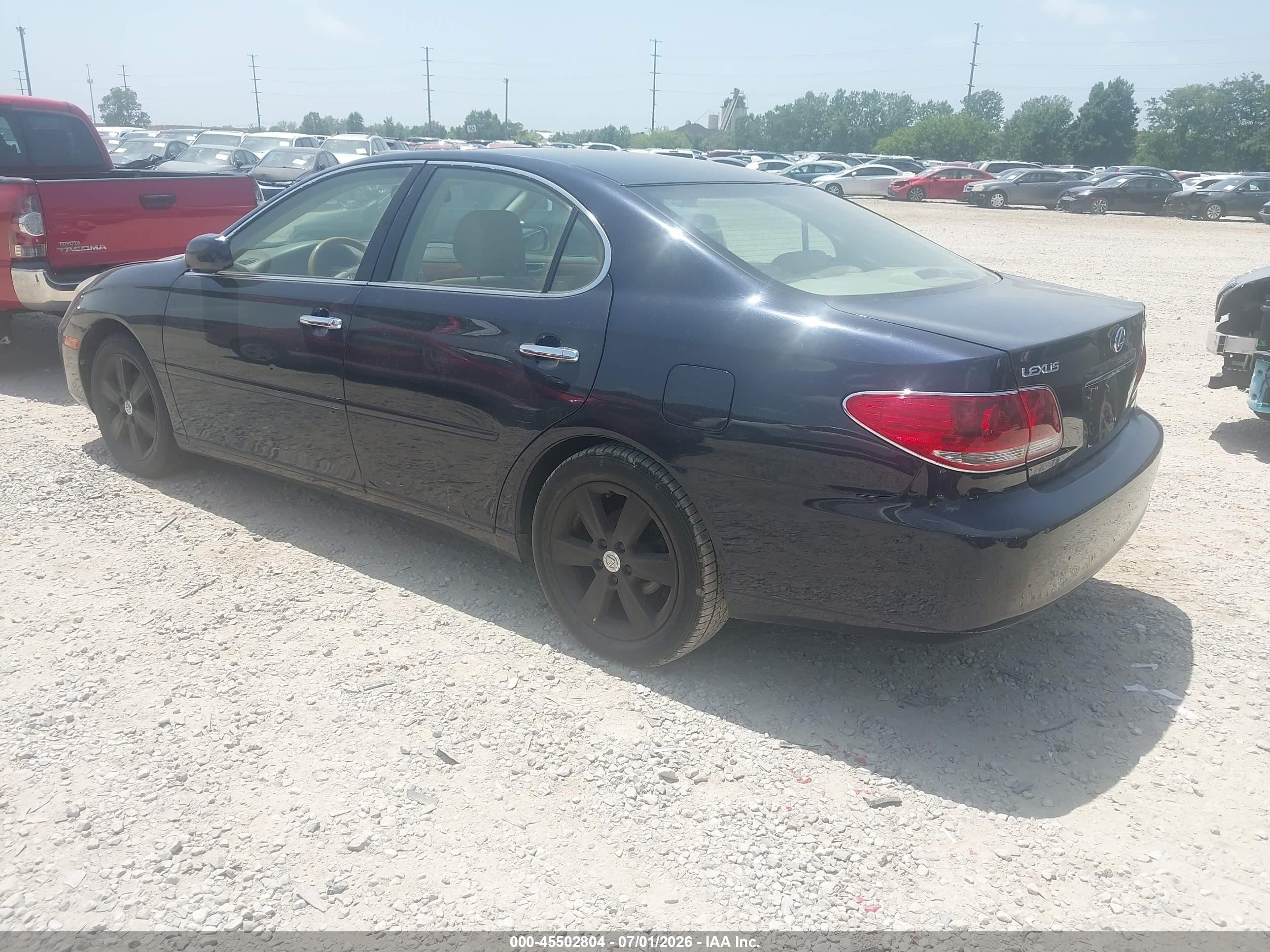 2005 Lexus Es 330   Blue vin: JTHBA30G455065379