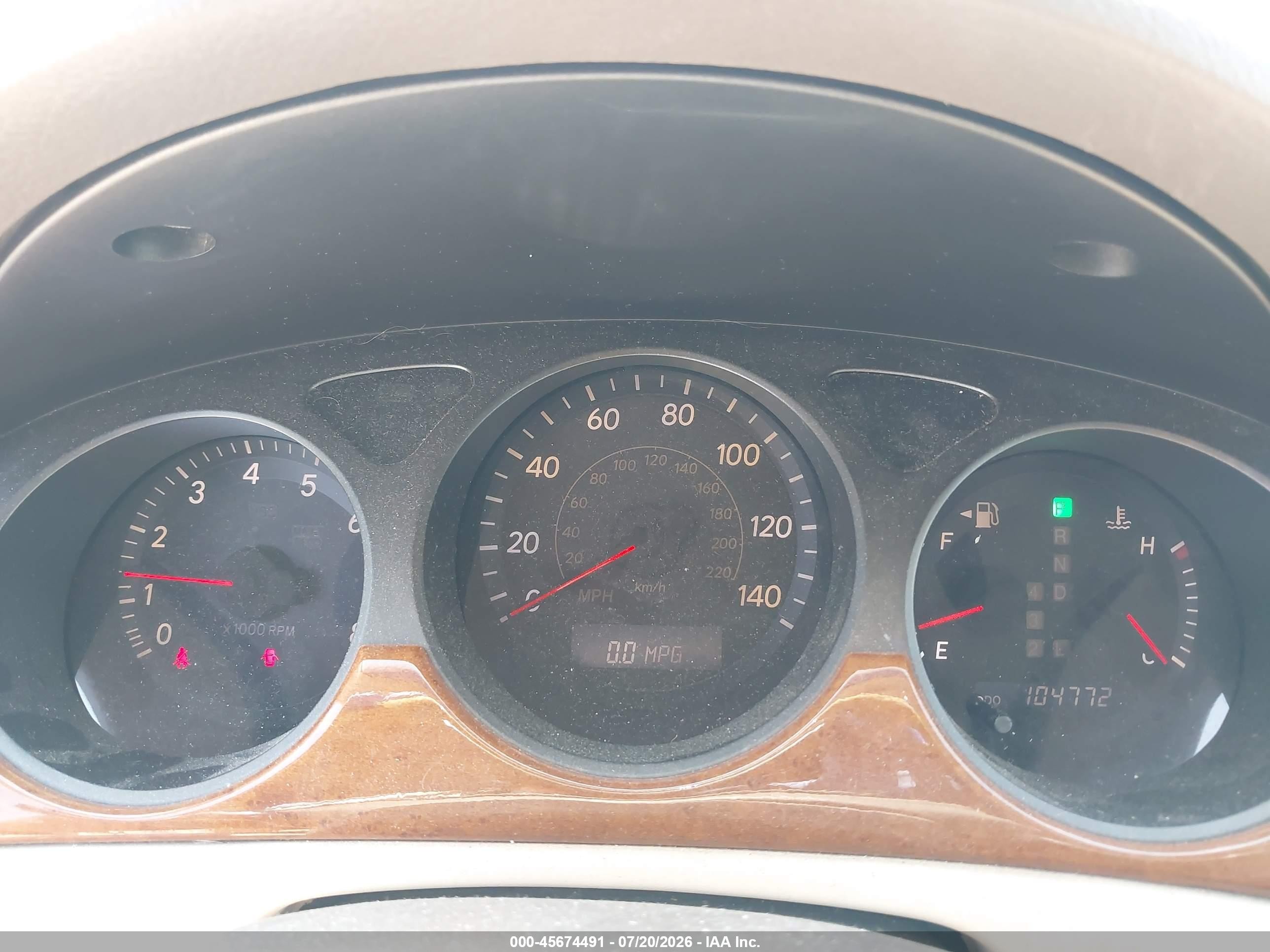 2005 Lexus Es 330 Green vin: JTHBA30G455065625