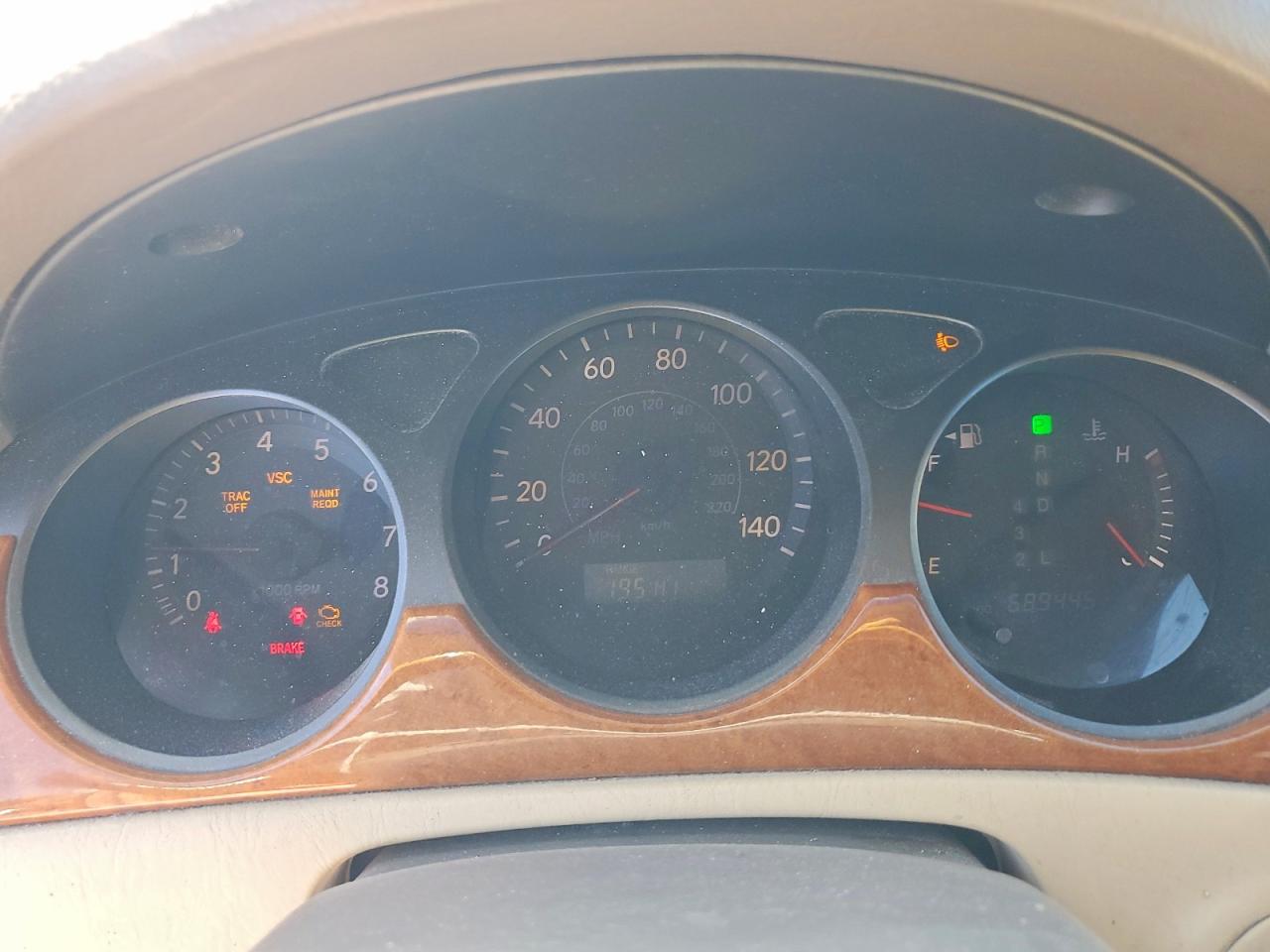 2005 Lexus Es 330 Tan vin: JTHBA30G455074633