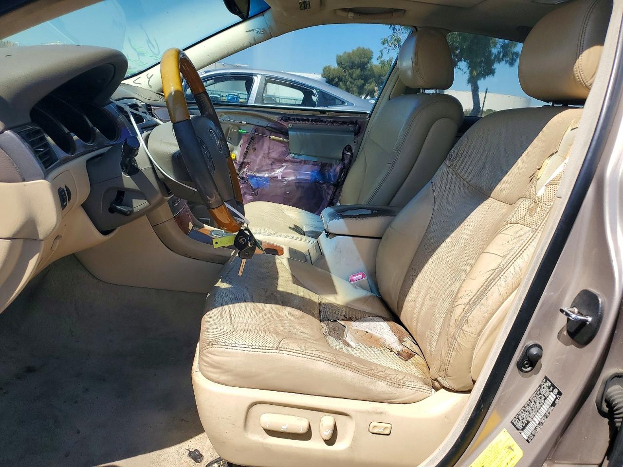 2005 Lexus Es 330 Tan vin: JTHBA30G455074633