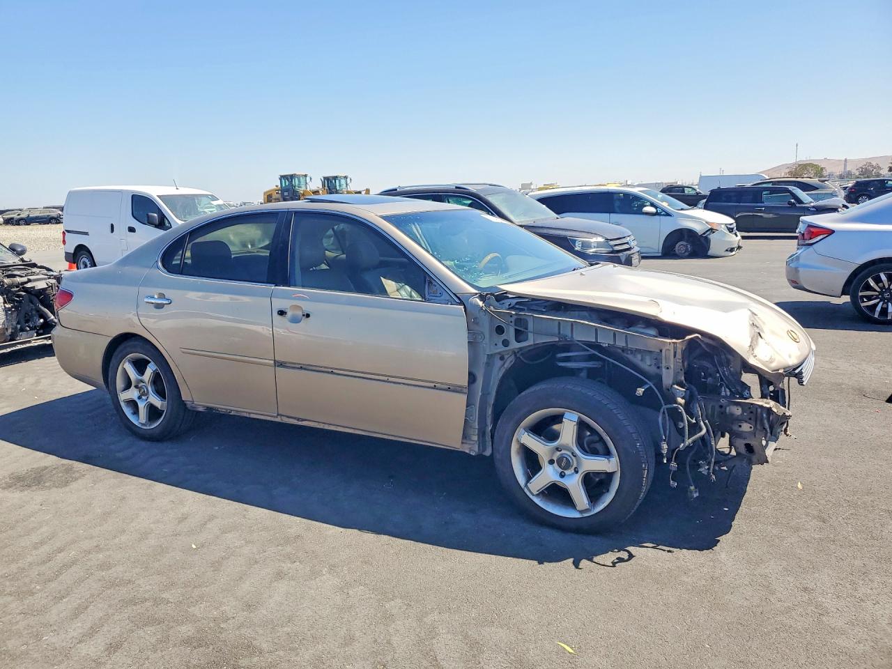 2005 Lexus Es 330 Tan vin: JTHBA30G455074633