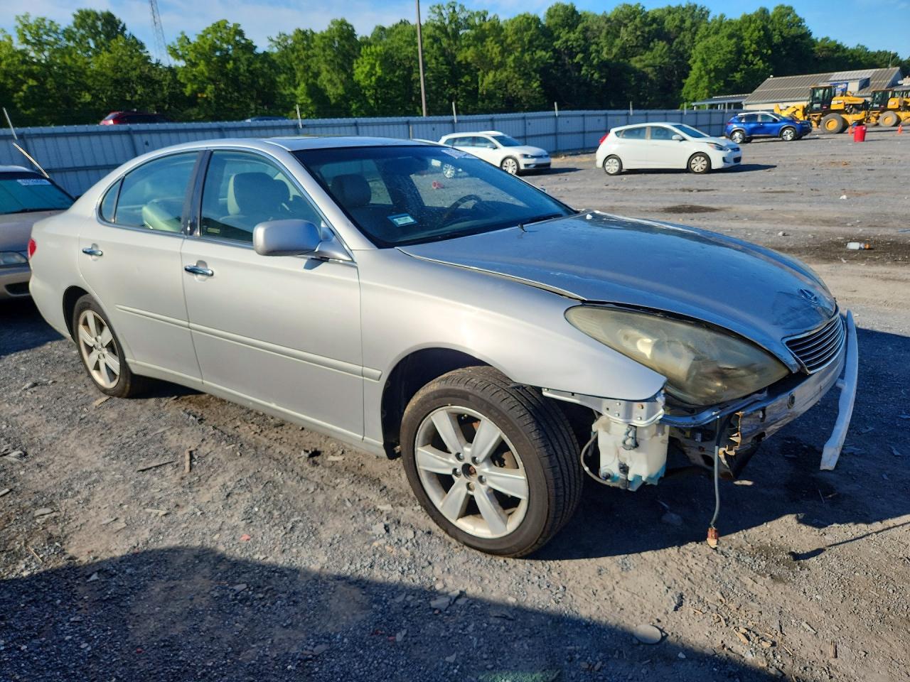 2005 Lexus Es 330 Серебряный vin: JTHBA30G455074762