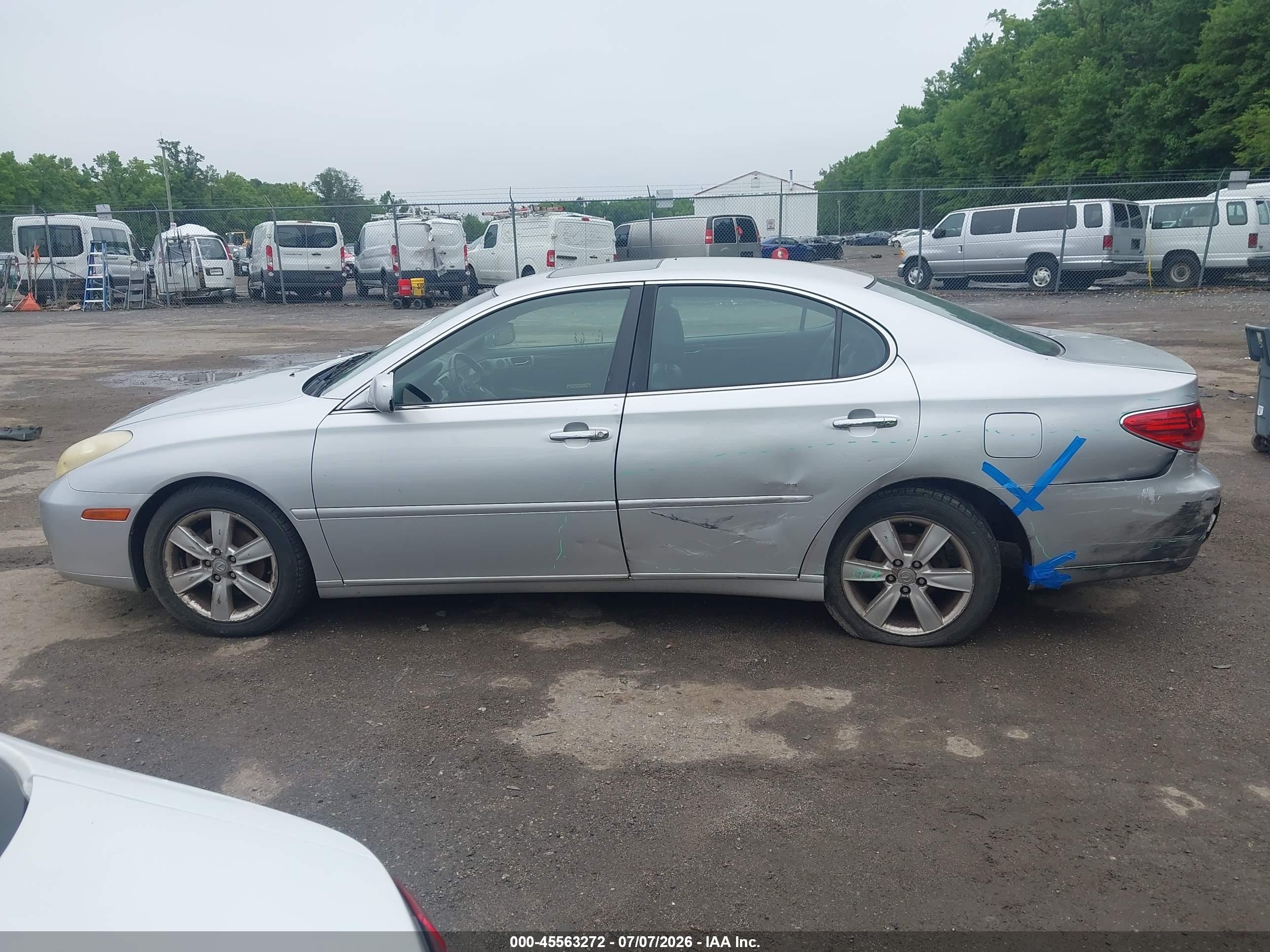 2005 Lexus Es 330 Silver vin: JTHBA30G455089892
