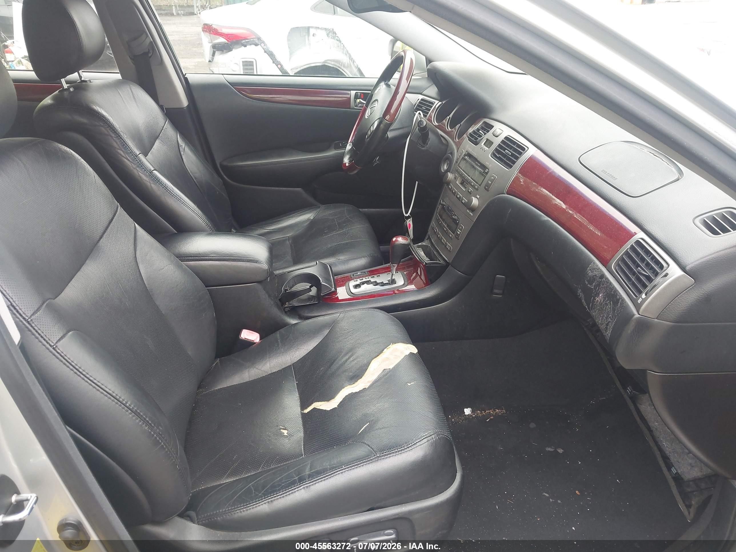 2005 Lexus Es 330 Silver vin: JTHBA30G455089892
