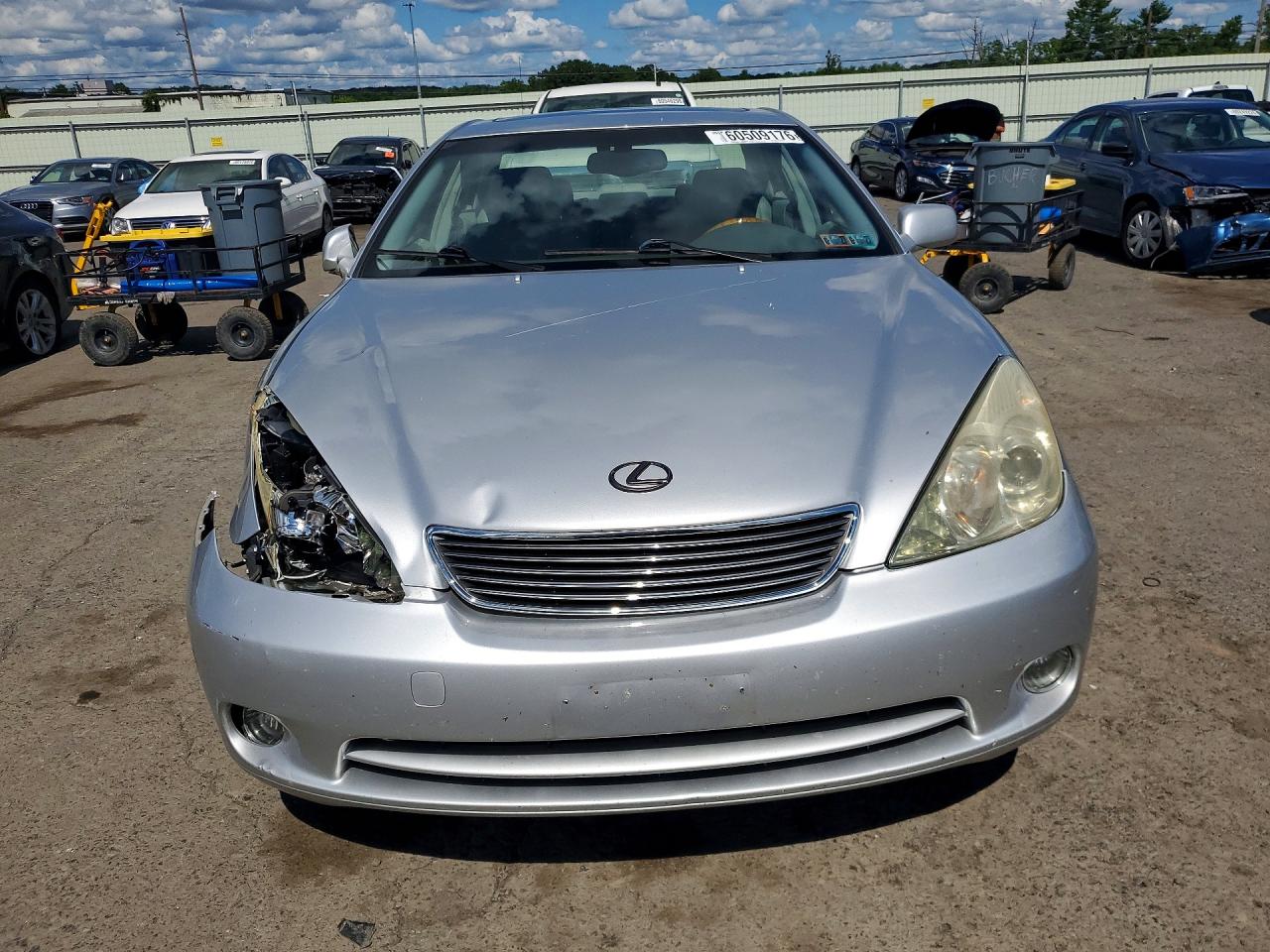 2005 Lexus Es 330 Серебряный vin: JTHBA30G455091898