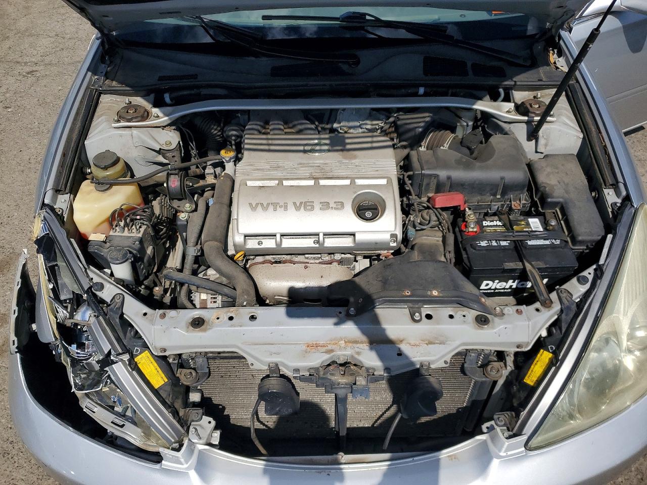 2005 Lexus Es 330 Серебряный vin: JTHBA30G455091898
