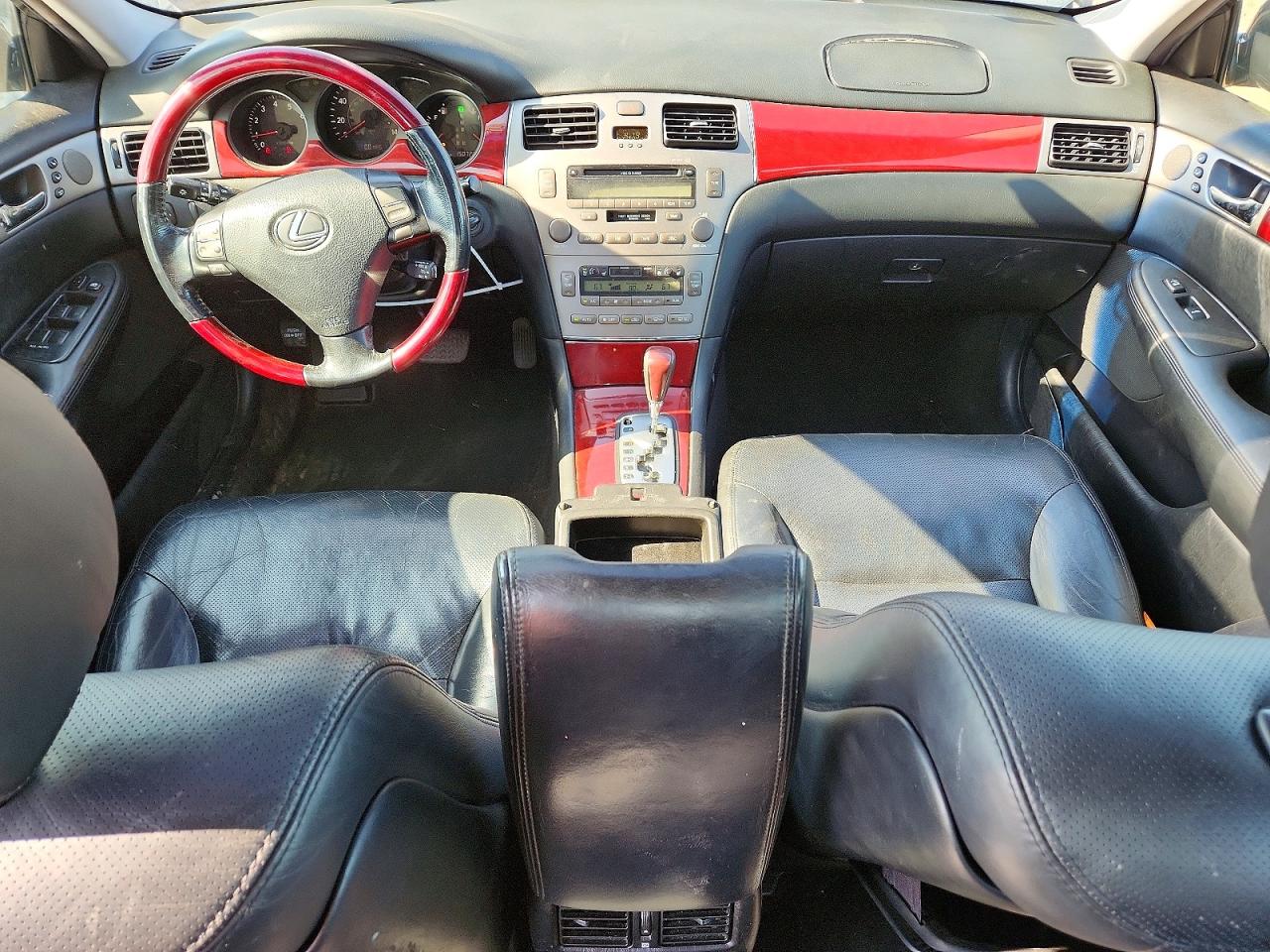 2005 Lexus Es 330 Black vin: JTHBA30G455107002