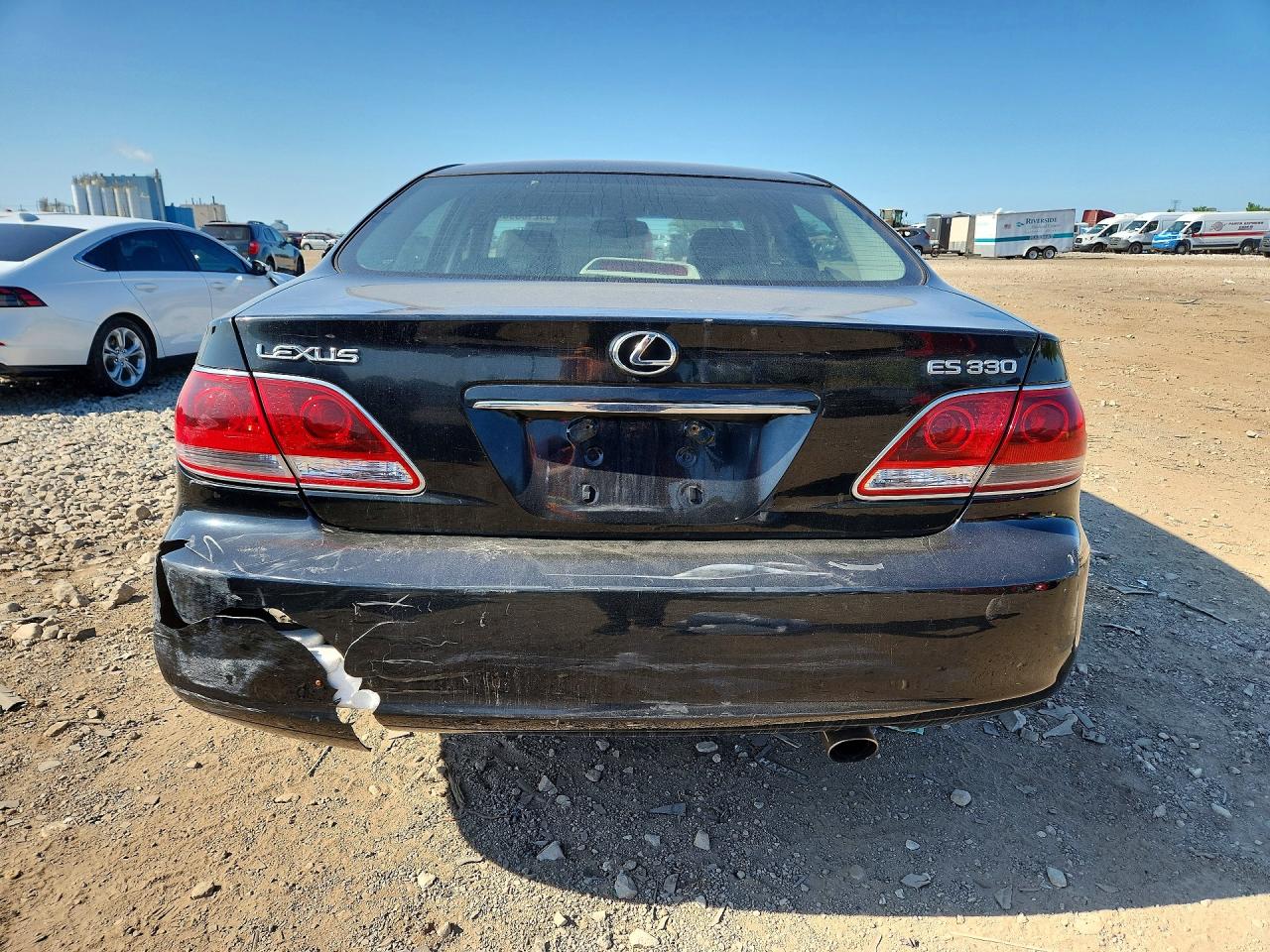 2005 Lexus Es 330 Black vin: JTHBA30G455107002