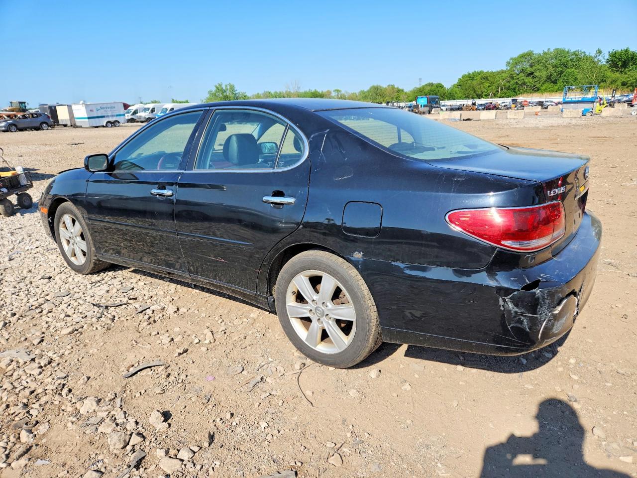 2005 Lexus Es 330 Black vin: JTHBA30G455107002