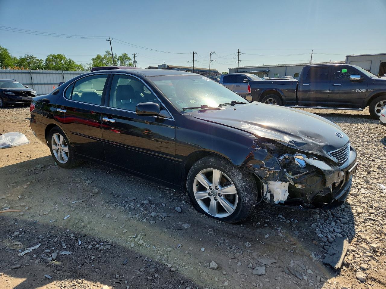 2005 Lexus Es 330 Black vin: JTHBA30G455107002
