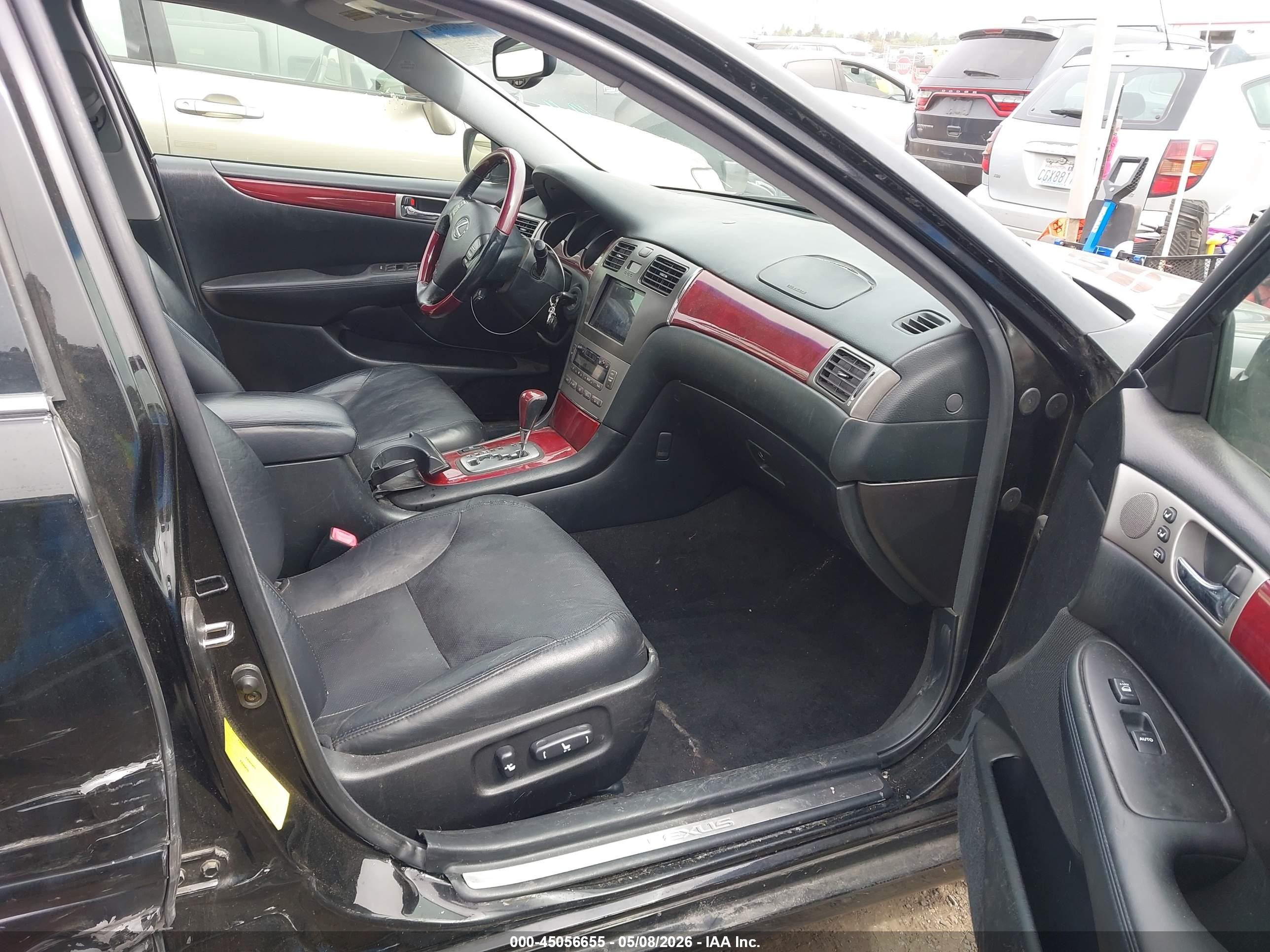 2005 Lexus Es 330   Black vin: JTHBA30G455110918