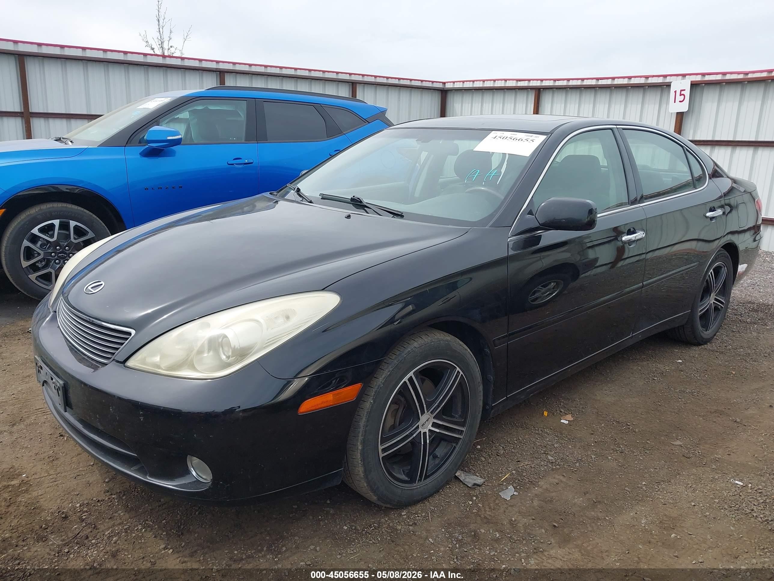 2005 Lexus Es 330   Black vin: JTHBA30G455110918