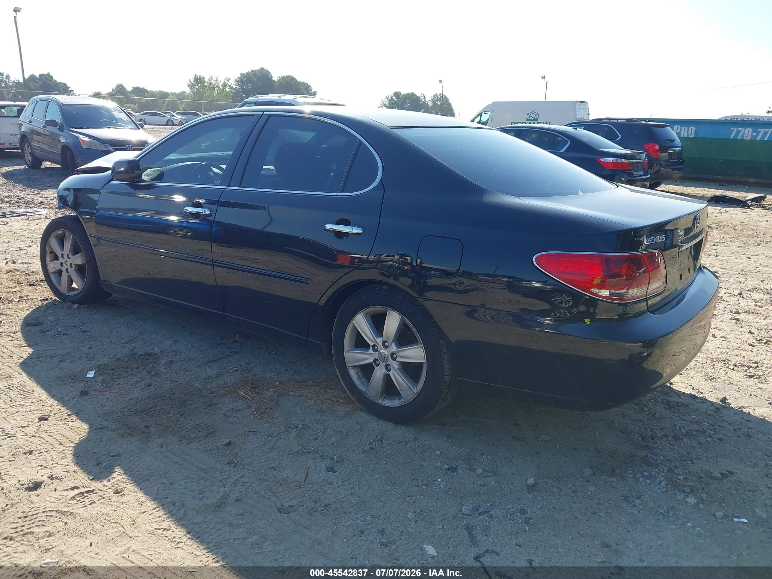 2005 Lexus Es 330   Black vin: JTHBA30G455116444