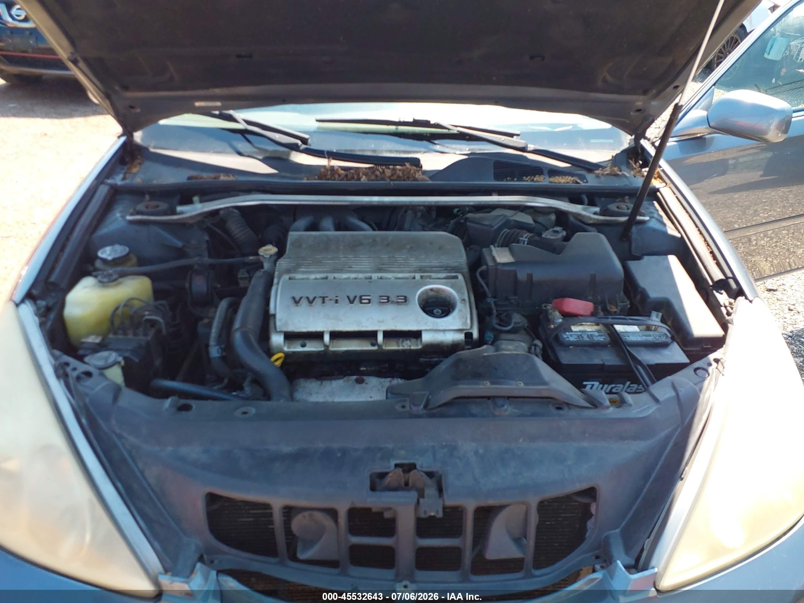 2005 Lexus Es 330   Gray vin: JTHBA30G455119215