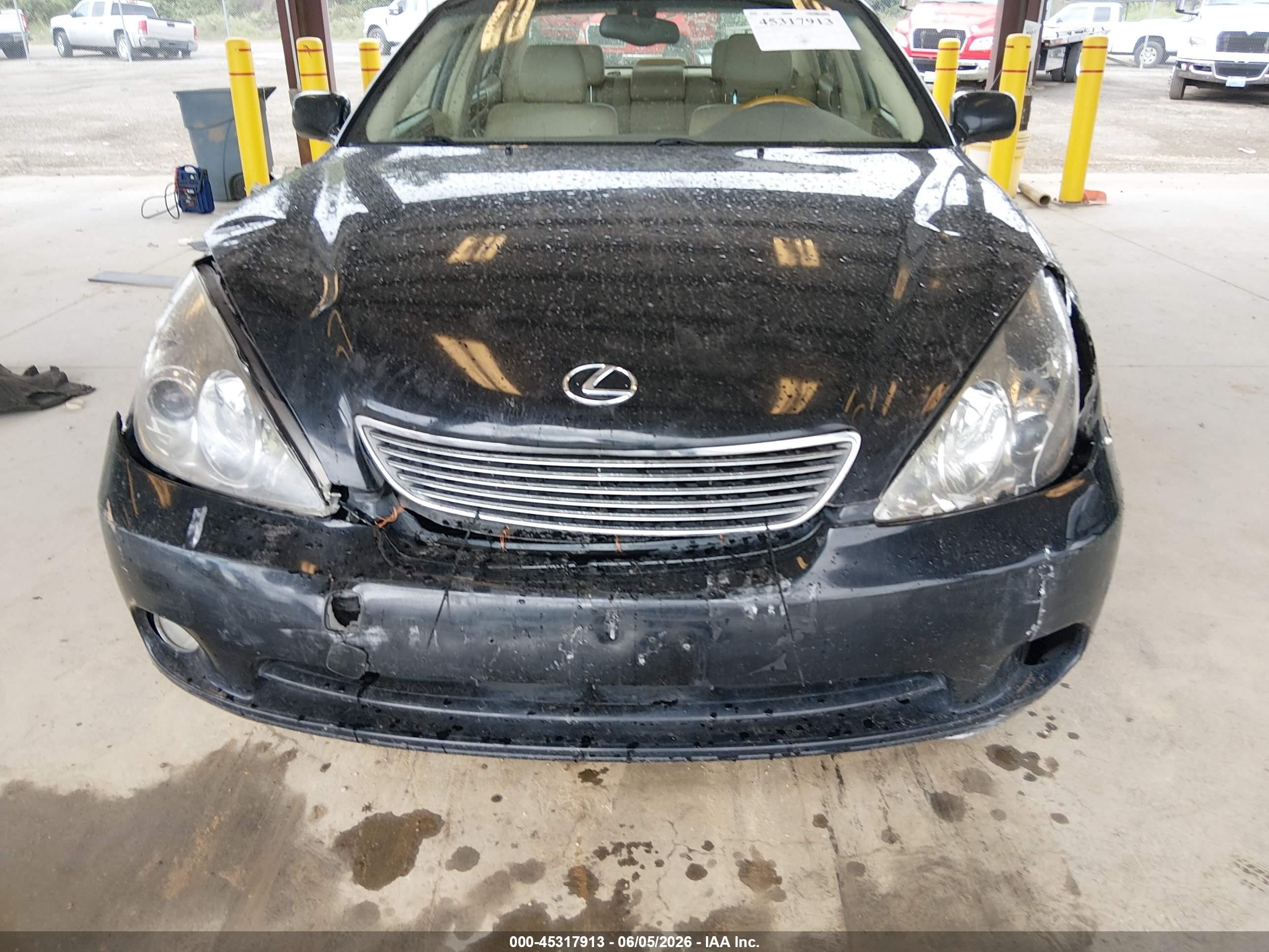 2005 Lexus Es 330   Черный vin: JTHBA30G455120719