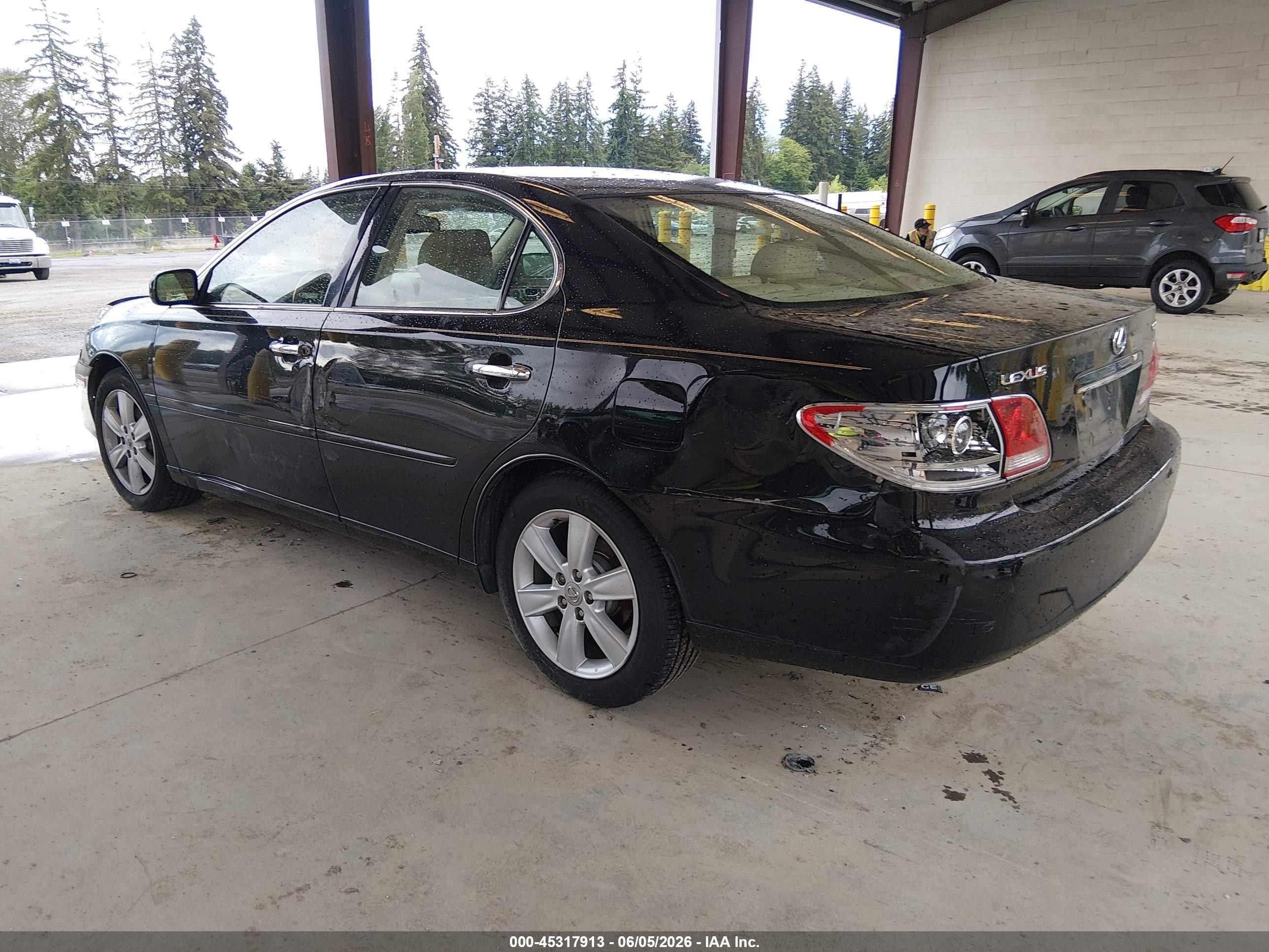 2005 Lexus Es 330   Черный vin: JTHBA30G455120719