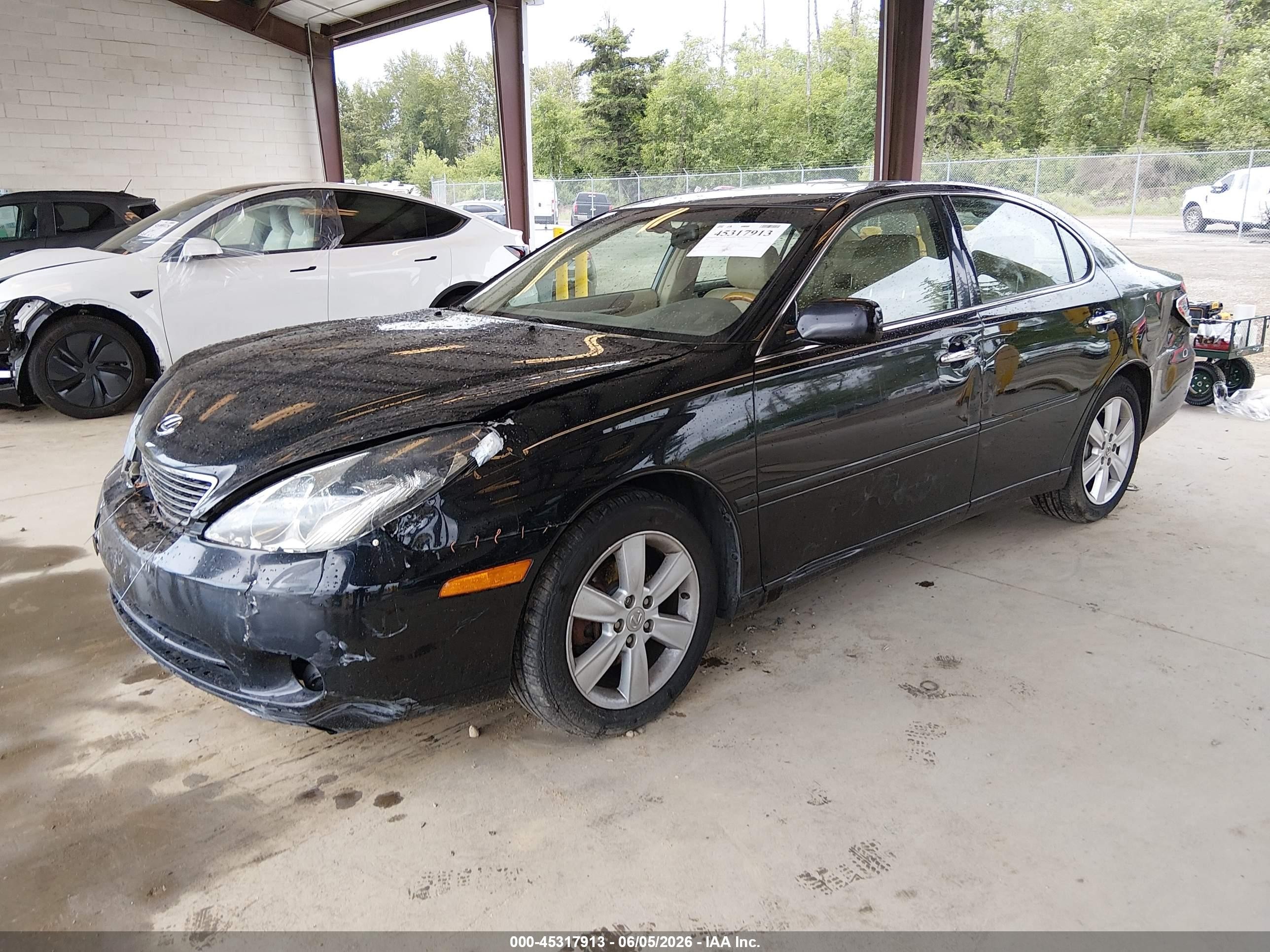 2005 Lexus Es 330   Черный vin: JTHBA30G455120719