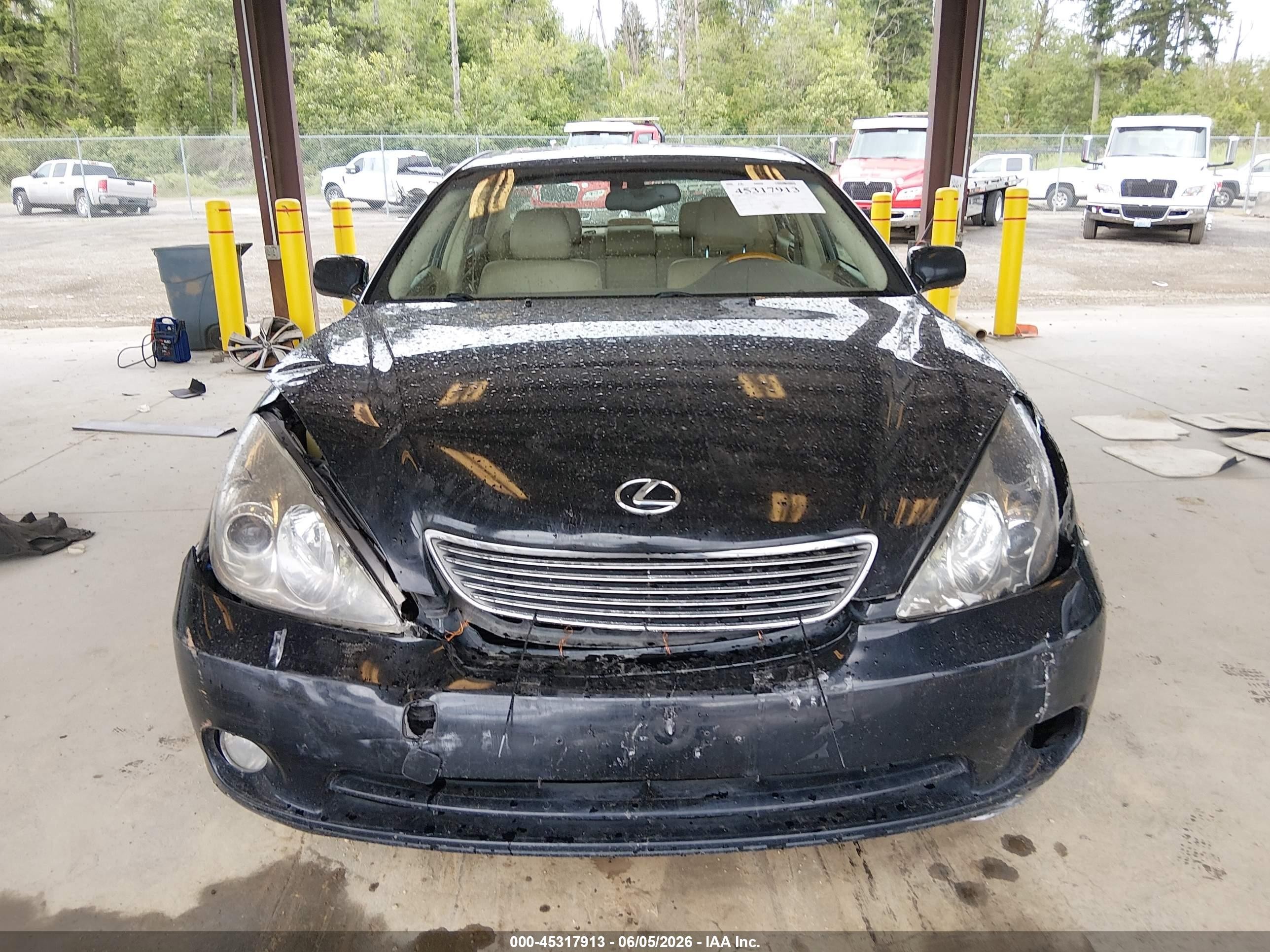 2005 Lexus Es 330   Черный vin: JTHBA30G455120719