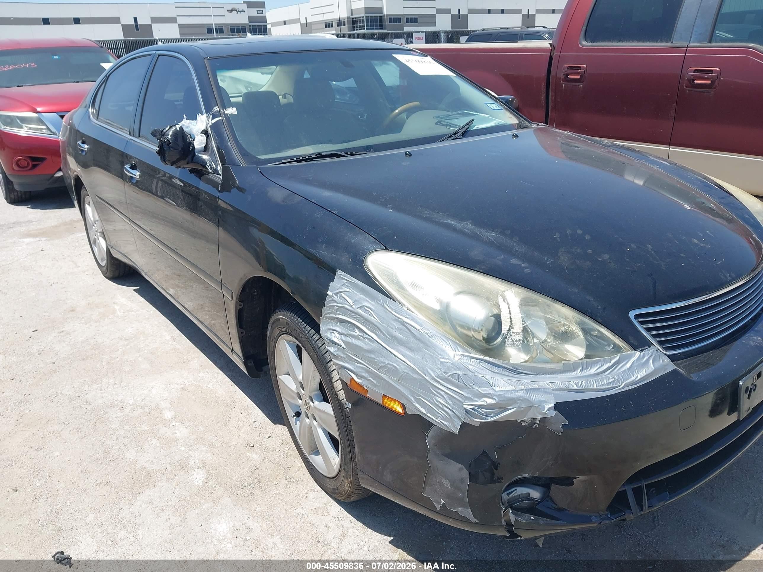 2005 Lexus Es 330   Black vin: JTHBA30G455131073
