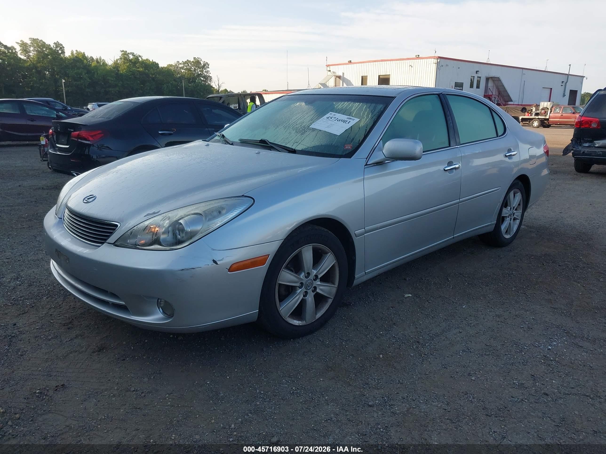2005 Lexus Es 330 Silver vin: JTHBA30G455137472
