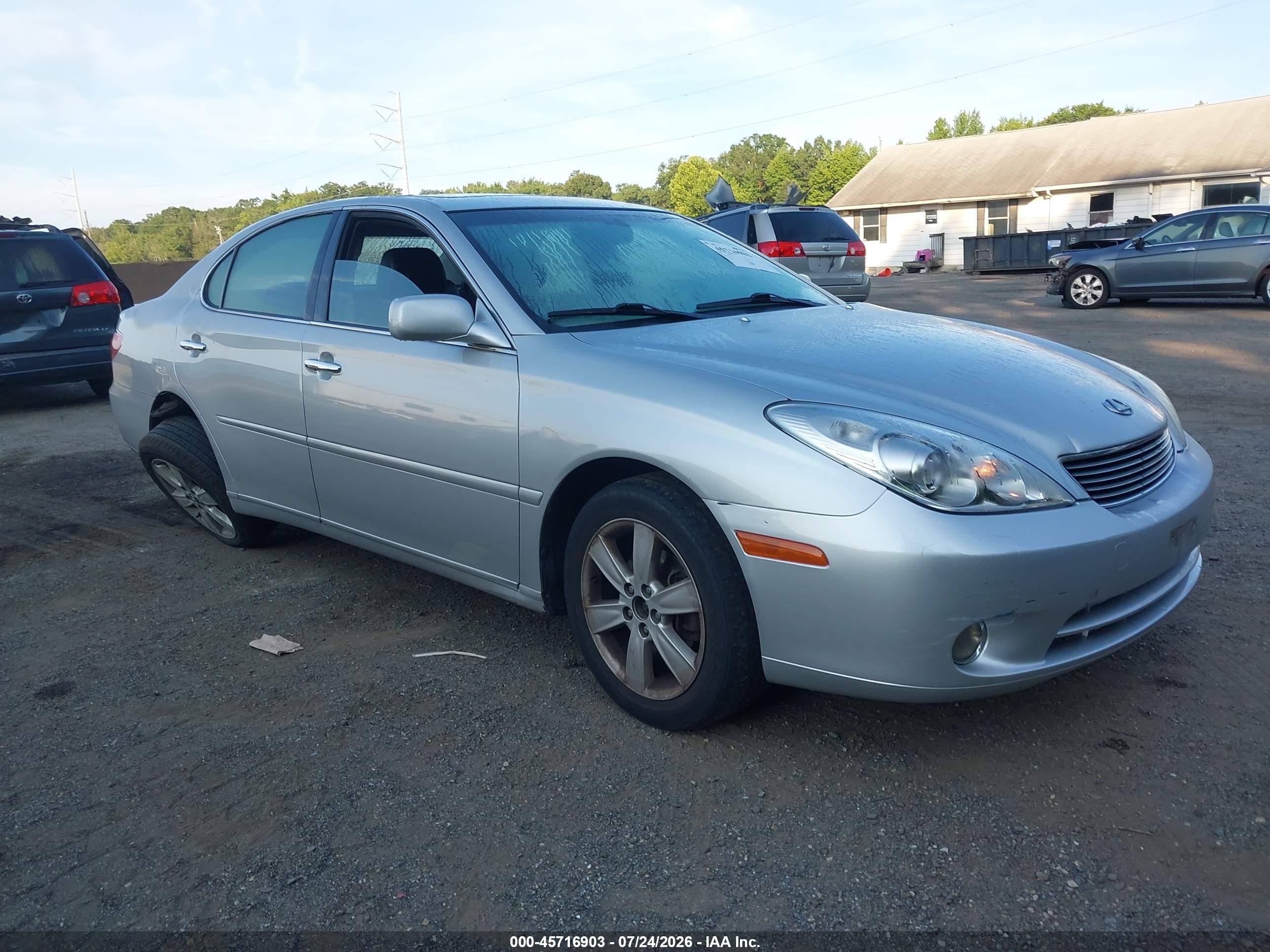 2005 Lexus Es 330 Silver vin: JTHBA30G455137472