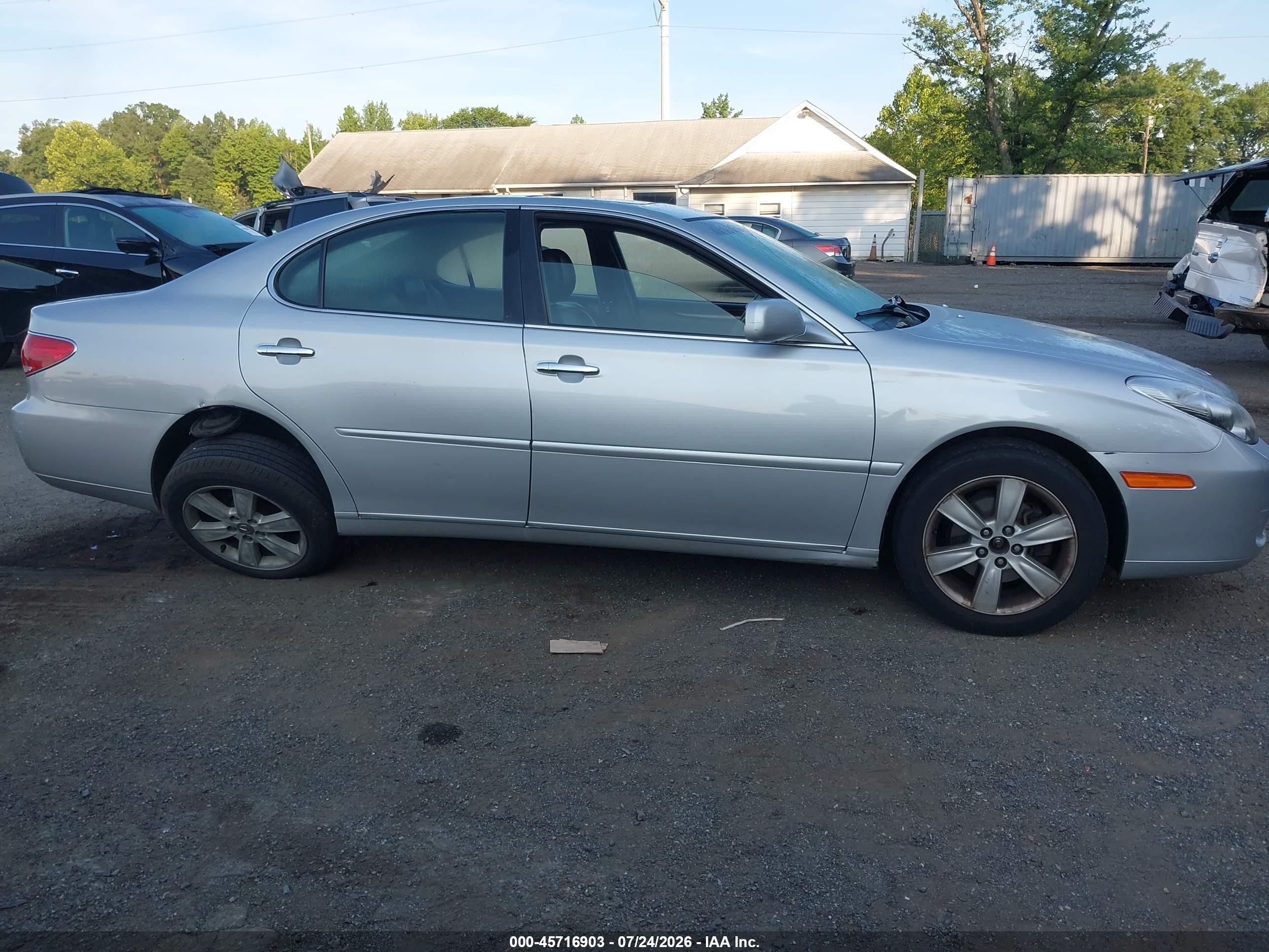 2005 Lexus Es 330 Silver vin: JTHBA30G455137472