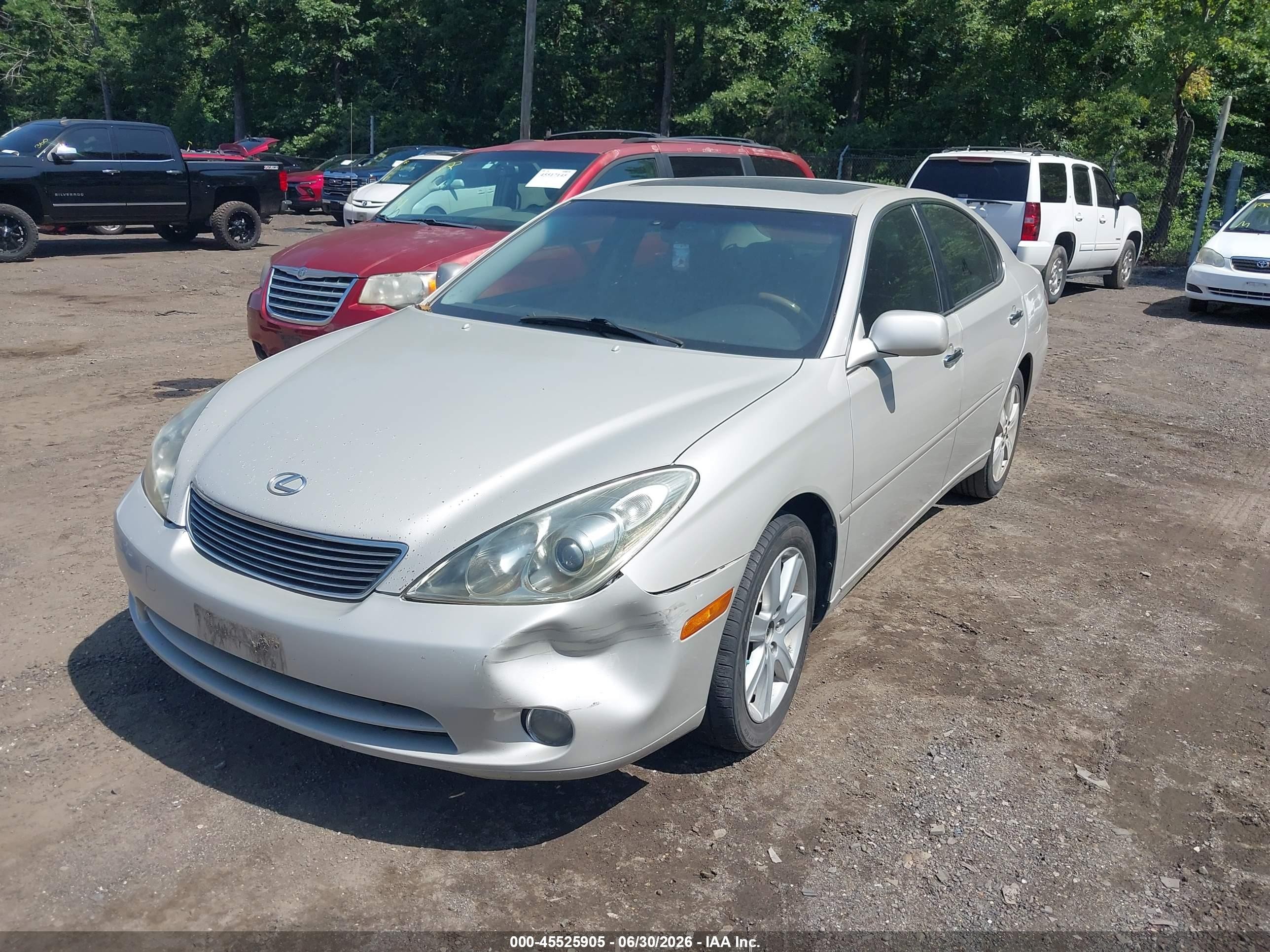 2006 Lexus Es 330   Silver vin: JTHBA30G465151518