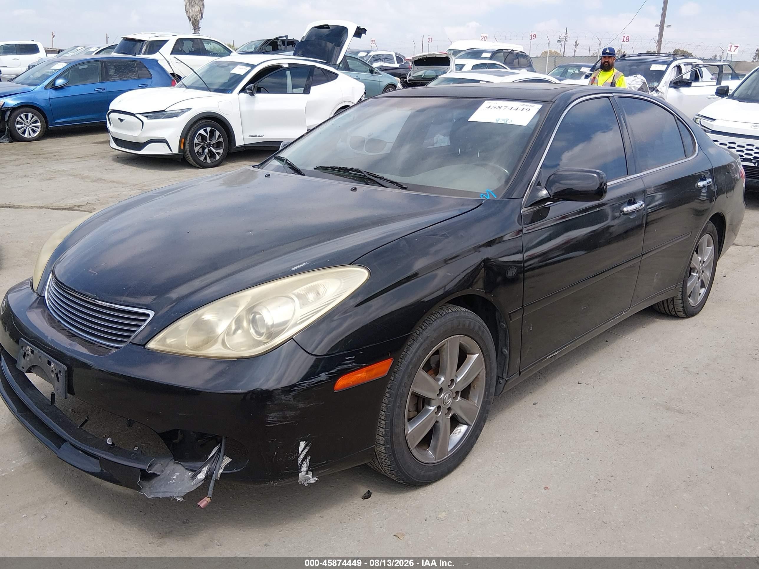 2006 Lexus Es 330   Black vin: JTHBA30G465161854