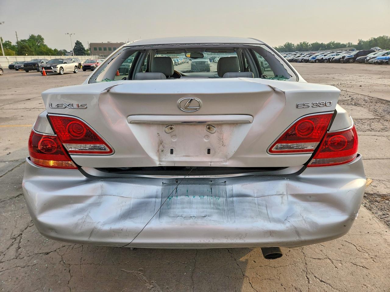 2006 Lexus Es 330 Silver vin: JTHBA30G465162342
