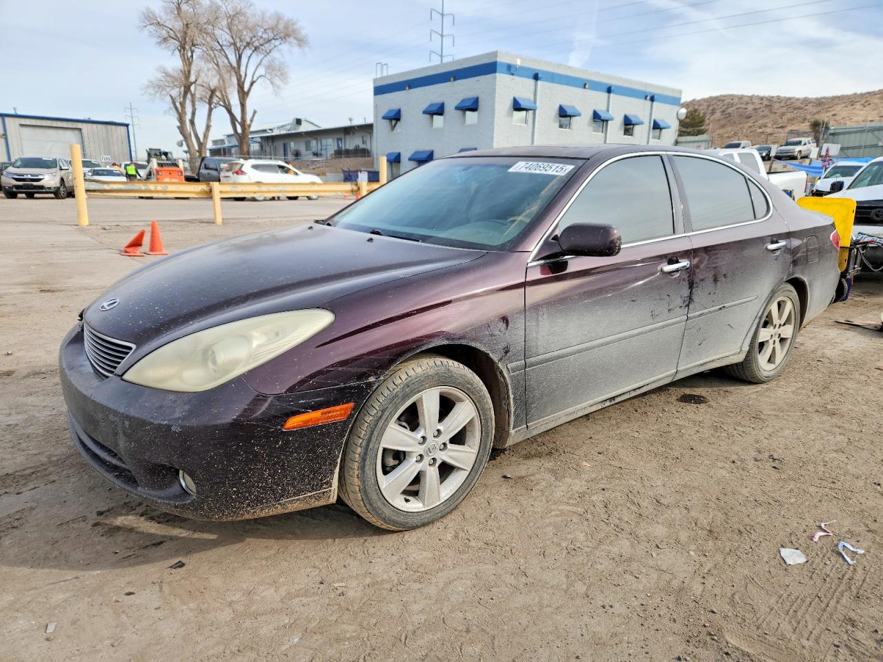 2006 Lexus Es 330 Burgundy vin: JTHBA30G465163801
