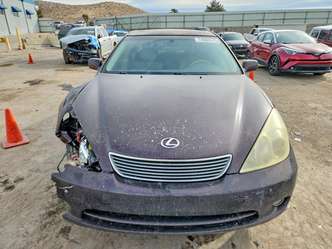 2006 Lexus Es 330 Burgundy vin: JTHBA30G465163801