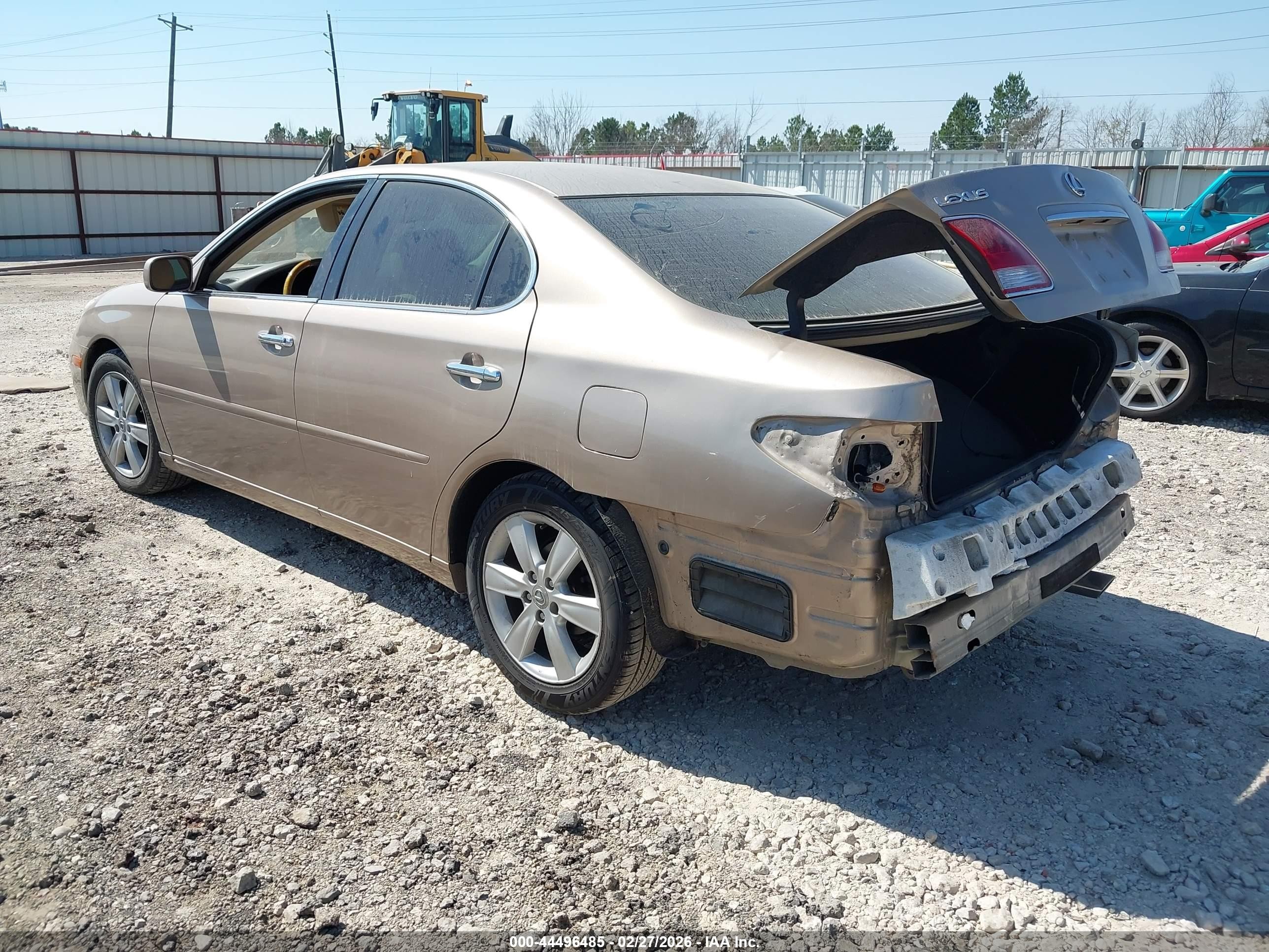 2006 Lexus Es 330   Gold vin: JTHBA30G465167301