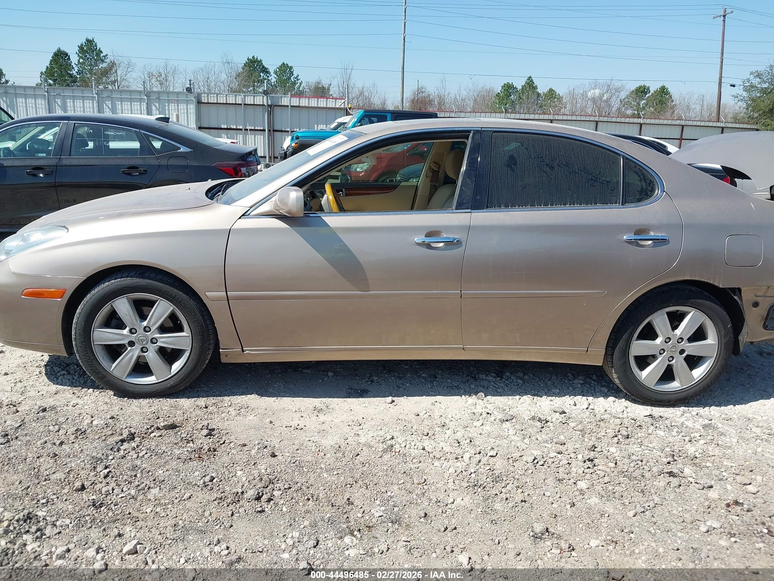 2006 Lexus Es 330   Gold vin: JTHBA30G465167301